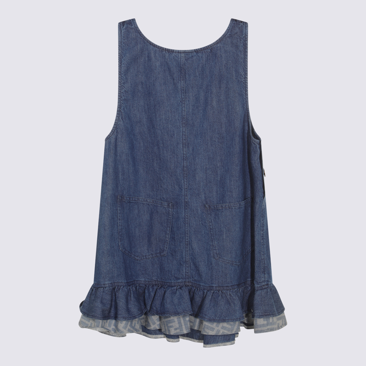 Fendi Dresses Blue JFB788ATRFF0QG0 (FENDI / ワンピース・ドレス・オールインワン ) | FENDI (フェンディ)(1)