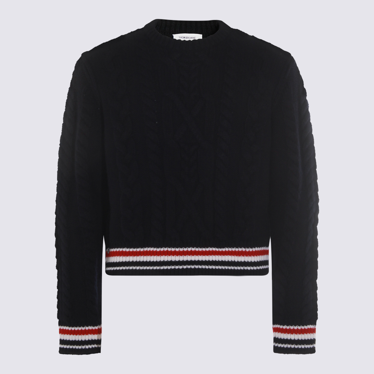 Thom Browne Sweaters Blue MKA570AY1005415 (Thom Browne / ニット・セーター・カーディガン ) | Thom Browne (トム・ブラウン)