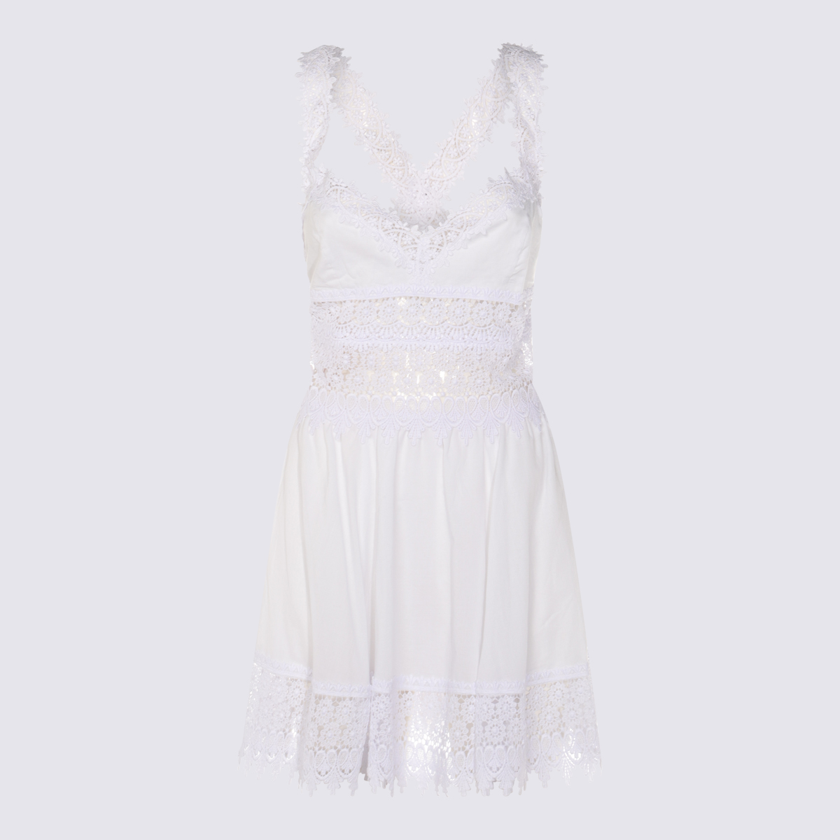 CharoRuiz Dresses White 201605WHITE (CHARO RUIZ IBIZA / ワンピース・ドレス・オールインワン ) | CHARO RUIZ IBIZA (チャロ ルイス イビサ)