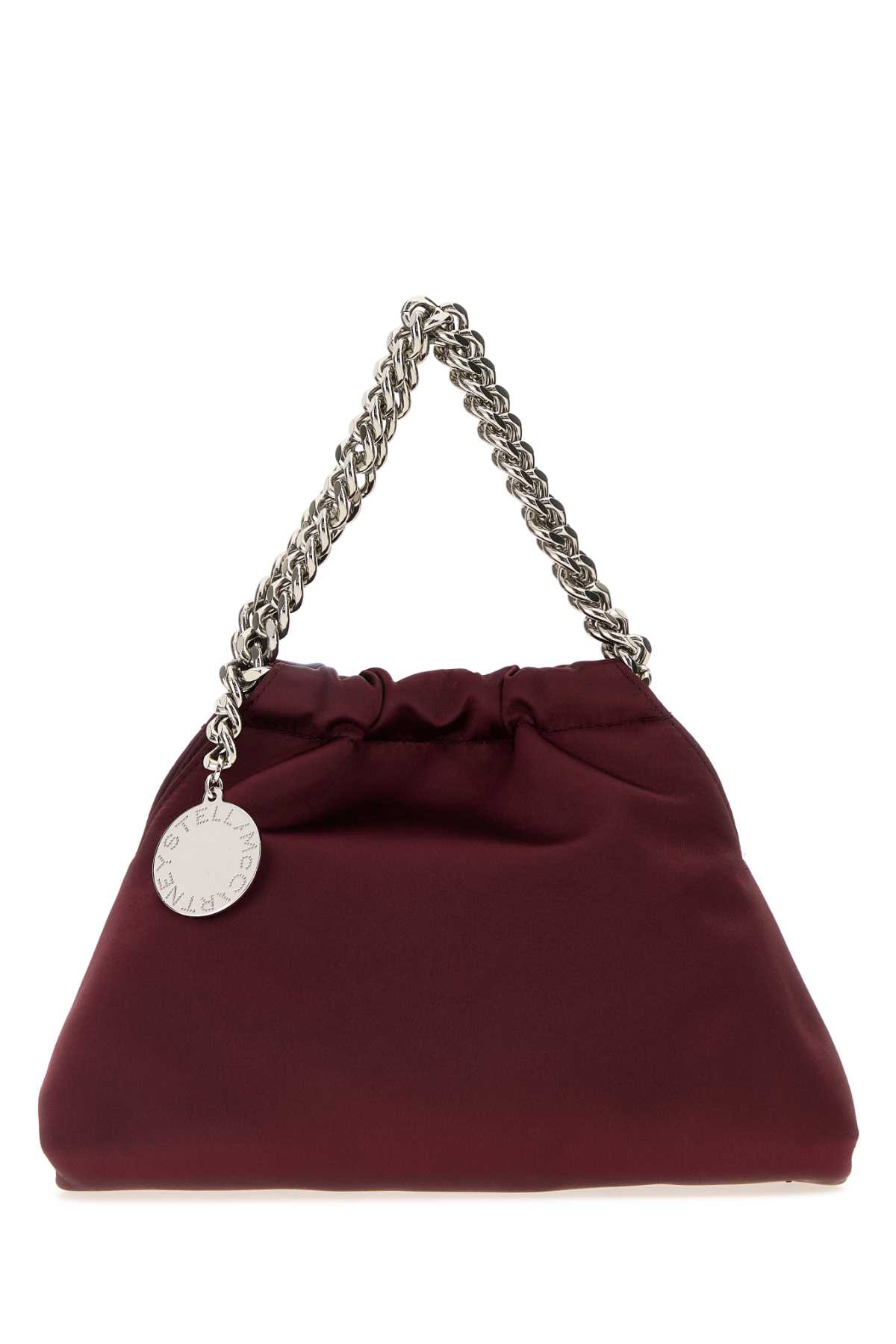 Burgundy satin Falabella handbag 7B0144WP06366011 (Stella McCartney / ハンドバッグ・ショルダーバッグ ) | Stella McCartney (ステラ マッカートニー)
