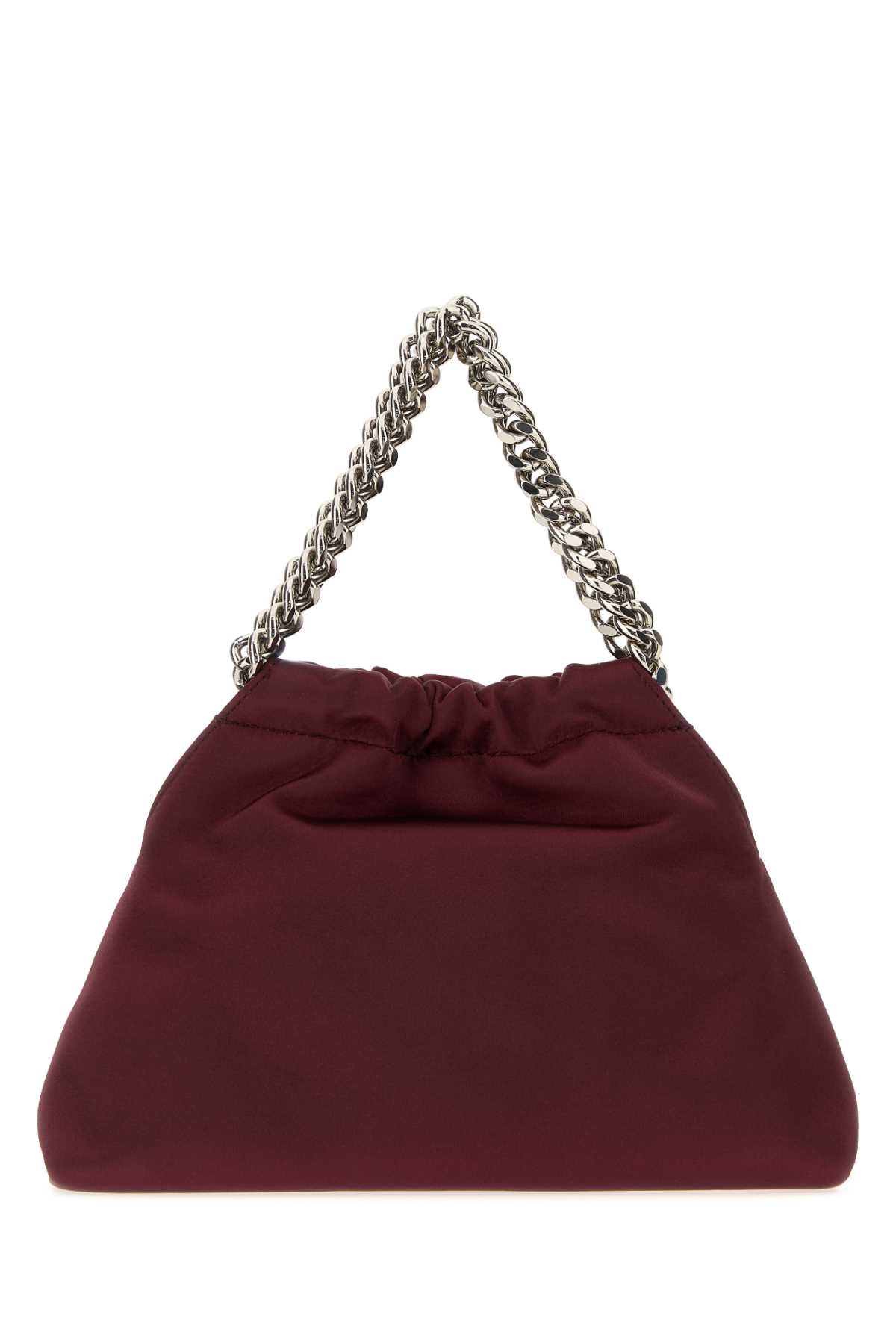 Burgundy satin Falabella handbag 7B0144WP06366011 (Stella McCartney / ハンドバッグ・ショルダーバッグ ) | Stella McCartney (ステラ マッカートニー)(2)