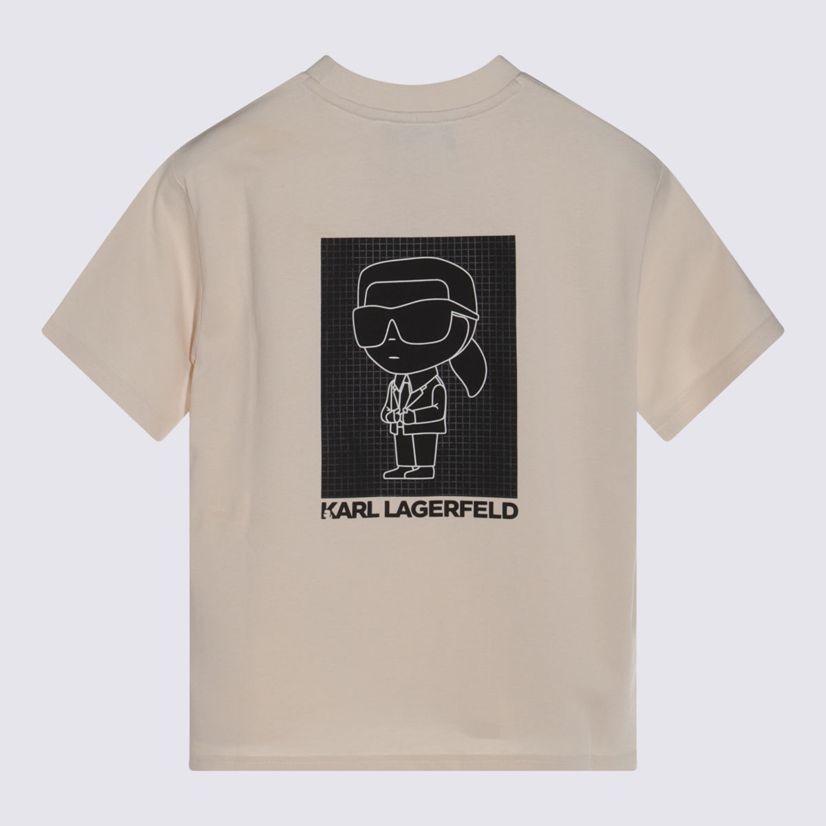 Karl Lagerfeld T-shirts and Polos Beige Z30440195 (KARL LAGERFELD / Tシャツ・カットソー ) | KARL LAGERFELD (カール・ラガーフェルド)(1)