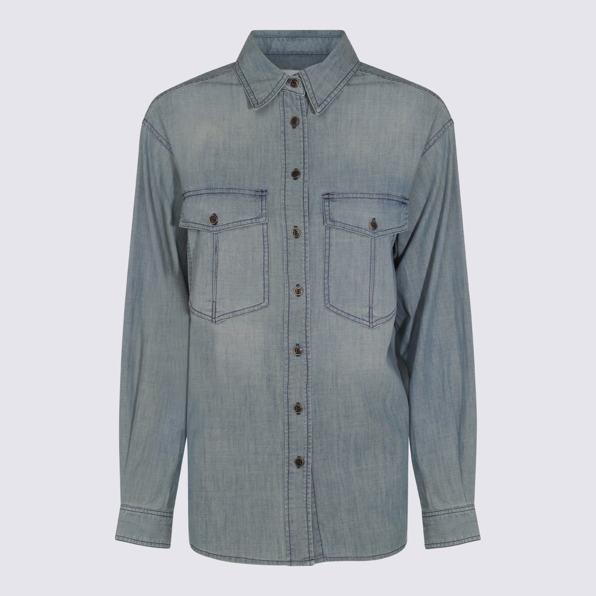 MARANT ETOILE Shirts 25ACH0233FAC3G05E30BU (Isabel Marant Étoile / シャツ・ブラウス ) | Isabel Marant Étoile (イザベル マラン エトワール)