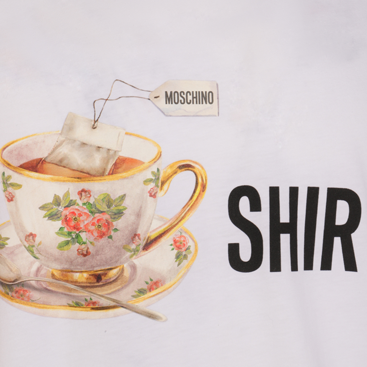 Moschino T-shirts and Polos White 252ZZ072852411001 (MOSCHINO / Tシャツ・カットソー ) | MOSCHINO (モスキーノ)(2)