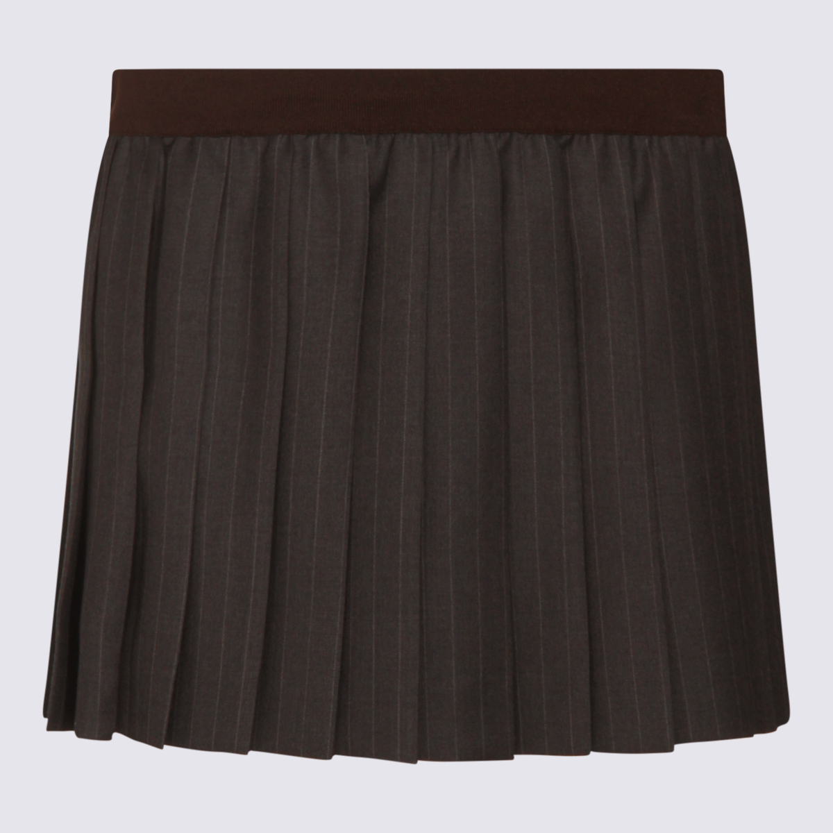 Miu Miu Skirts Grey MG2529174XF0480 (MIU MIU / スカート ) | MIU MIU (ミュウミュウ)