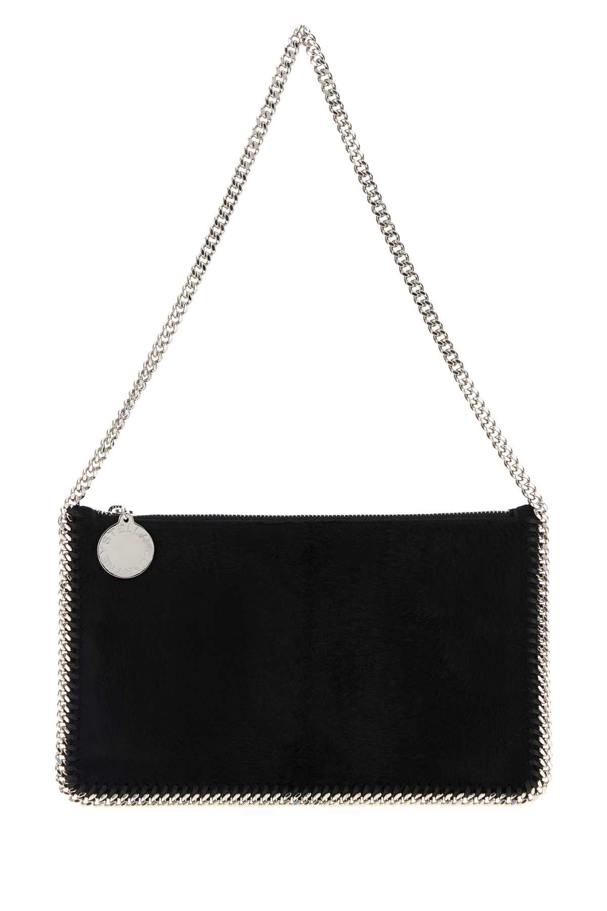 Black velvet Falabella shoulder bag 7P0076WP06161000 (Stella McCartney / ハンドバッグ・ショルダーバッグ ) | Stella McCartney (ステラ マッカートニー)