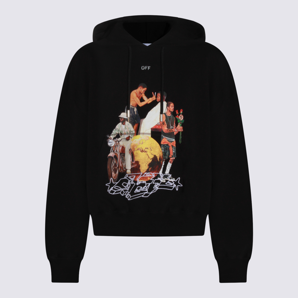 Off-White Sweaters Black OMBB118F25FLE0011001 (Off-White / スウェット・フーディー ) | Off-White (オフホワイト)