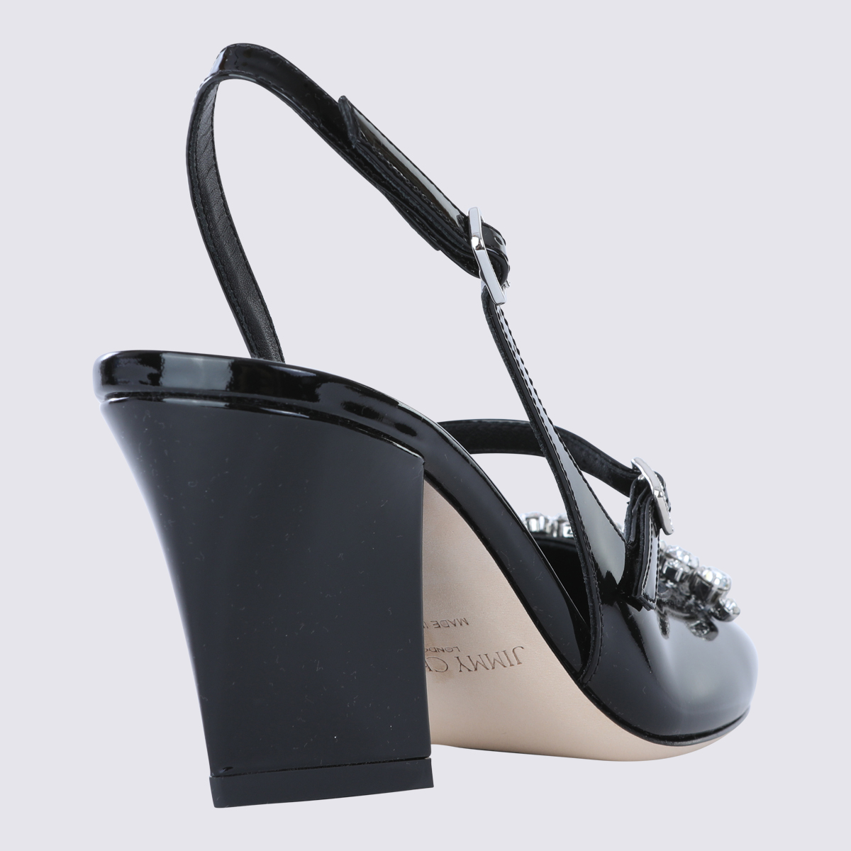 Jimmy Choo With Heel Black BELINDASB70PAT010003 (JIMMY CHOO / パンプス・ハイヒール ) | JIMMY CHOO (ジミー チュウ)(2)