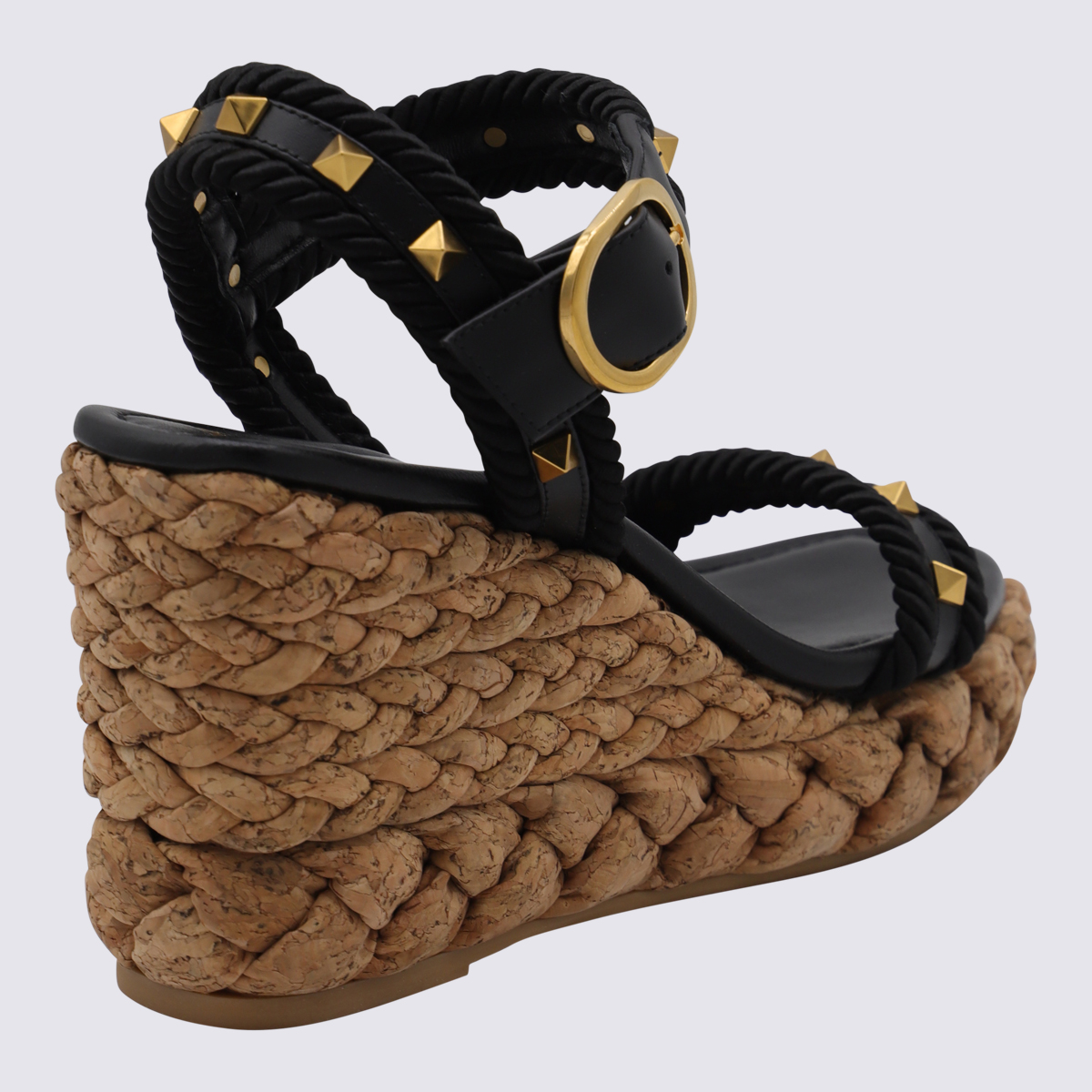 Valentino Garavani Flat shoes Black 6W2S0LR9CYPU55 (Valentino Garavani / サンダル ) | Valentino Garavani (ヴァレンティノ)(1)