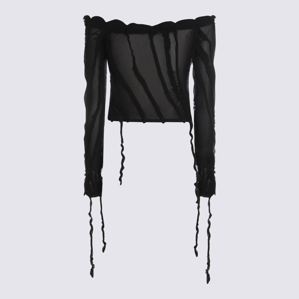 Blumarine Top Black A522C385AN0990 (Blumarine / シャツ・ブラウス ) | Blumarine (ブルマリン)(1)