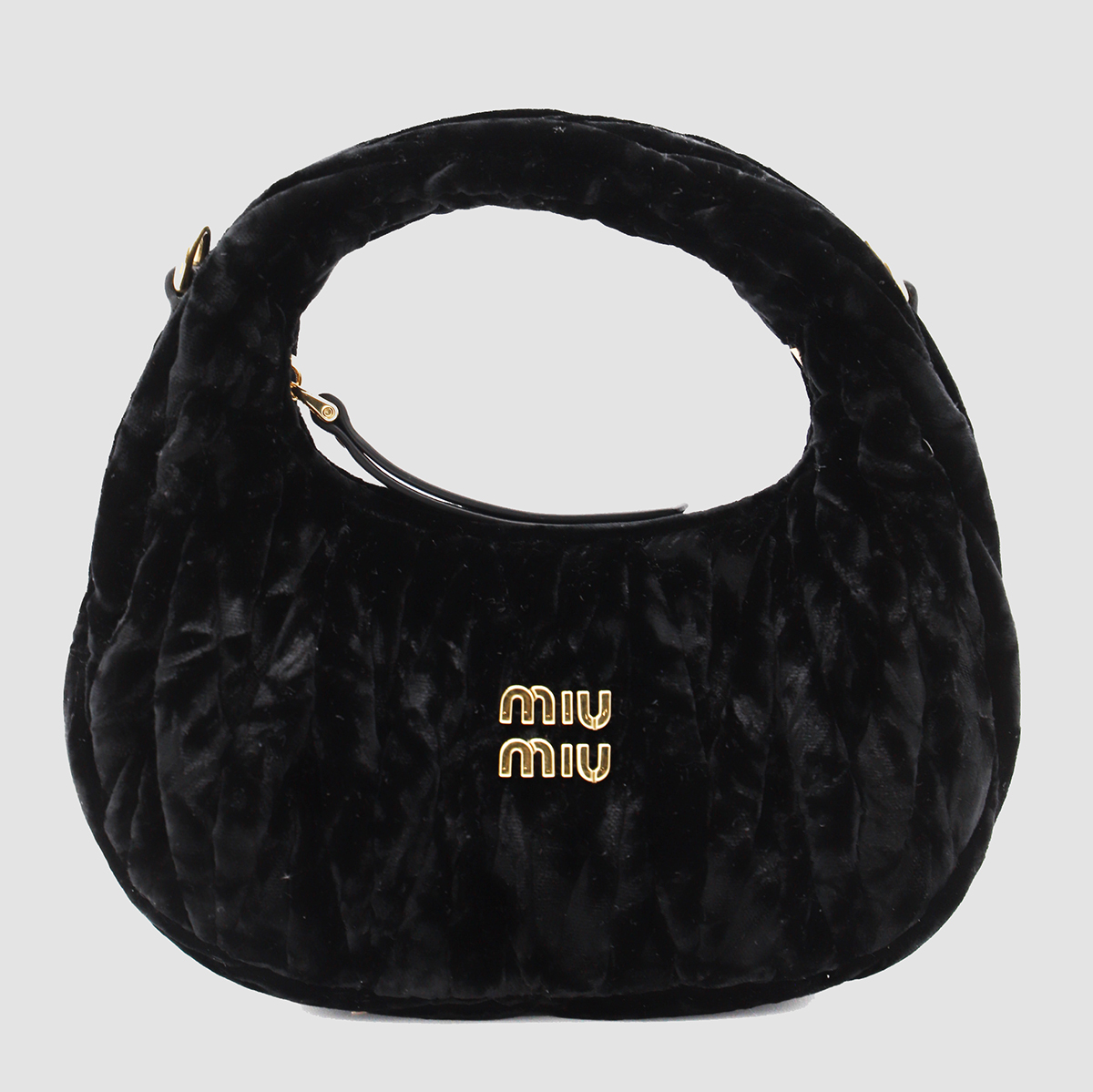 Miu Miu Bags.. Black 5BP0782CVHF0002 (MIU MIU / ハンドバッグ・ショルダーバッグ ) | MIU MIU (ミュウミュウ)