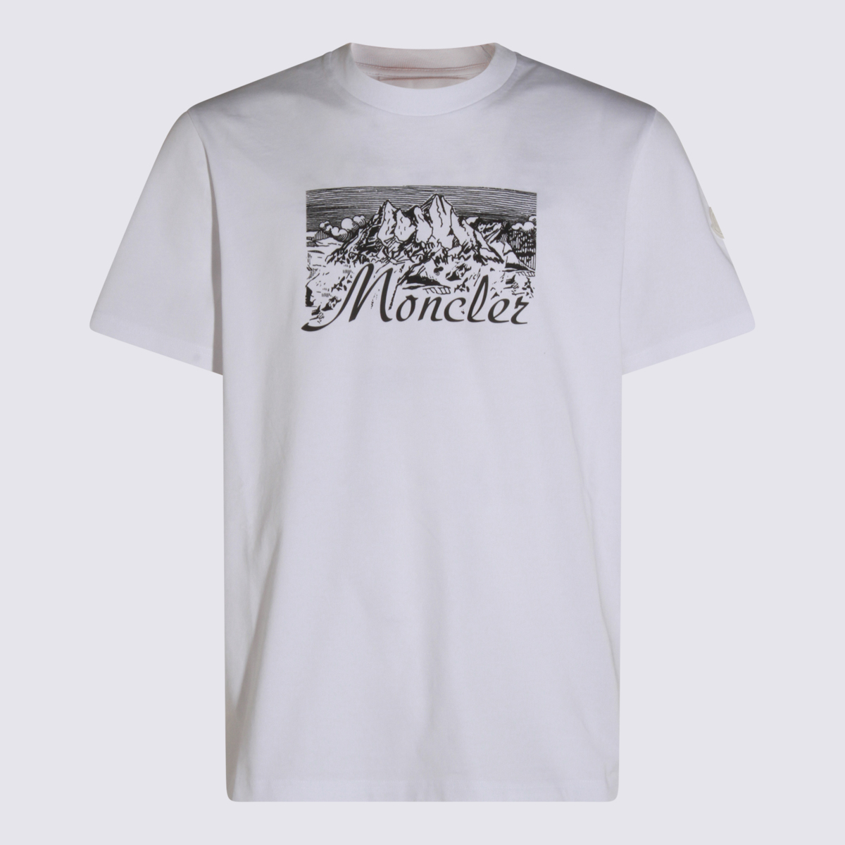 Moncler T-shirts and Polos White K20918C0003189AUG00A (Moncler / Tシャツ・カットソー ) | Moncler (モンクレール)