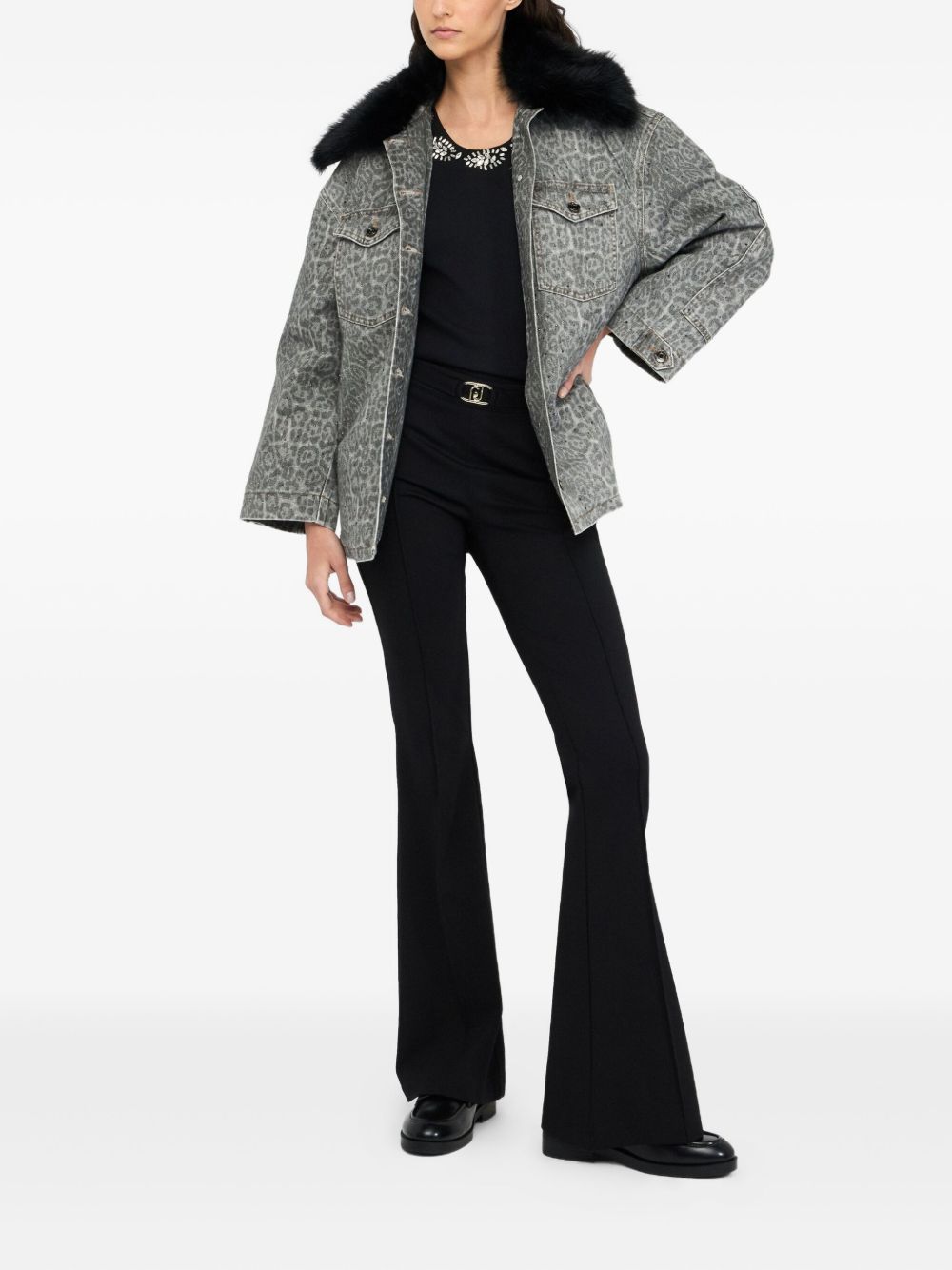 LIU JO WHITE2 Coats MF5331T160AP9132 (LIU•JO / コート ) | LIU•JO (リュー・ジョー)(2)