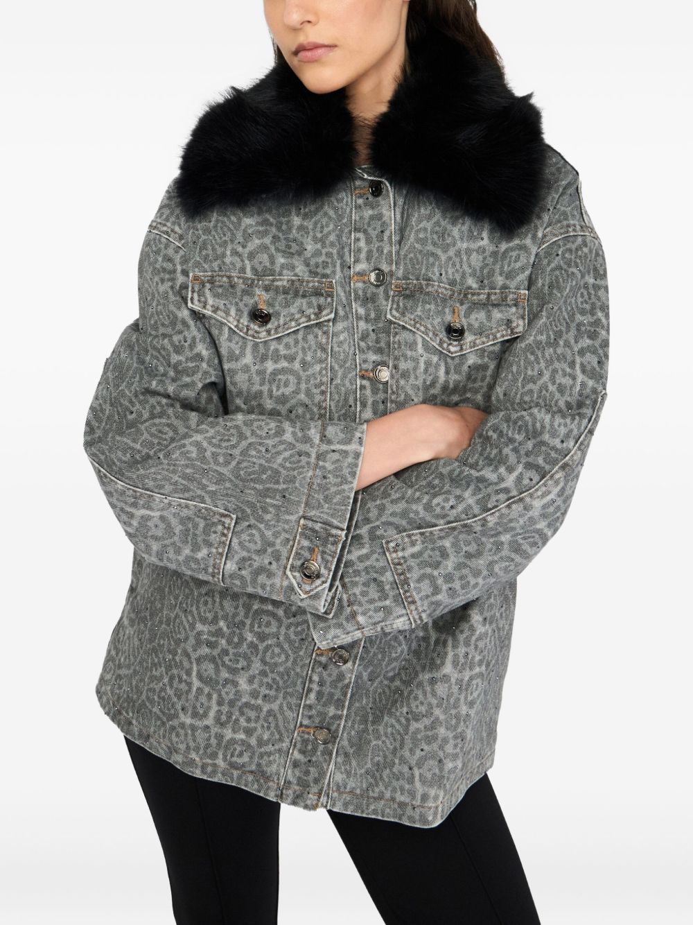 LIU JO WHITE2 Coats MF5331T160AP9132 (LIU•JO / コート ) | LIU•JO (リュー・ジョー)(4)