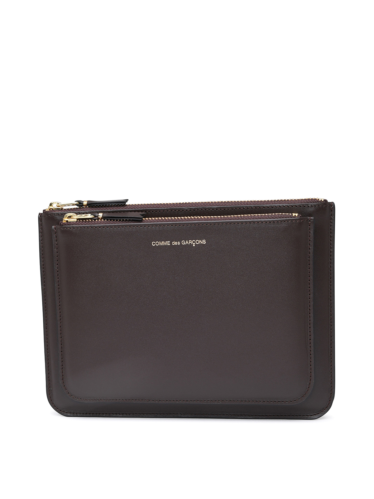 Brown leather bag SA5100OPBROWN (Comme Des Garçons Wallet / 財布・カードケース ) | Comme Des Garçons Wallet (コムデギャルソン ウォレット)