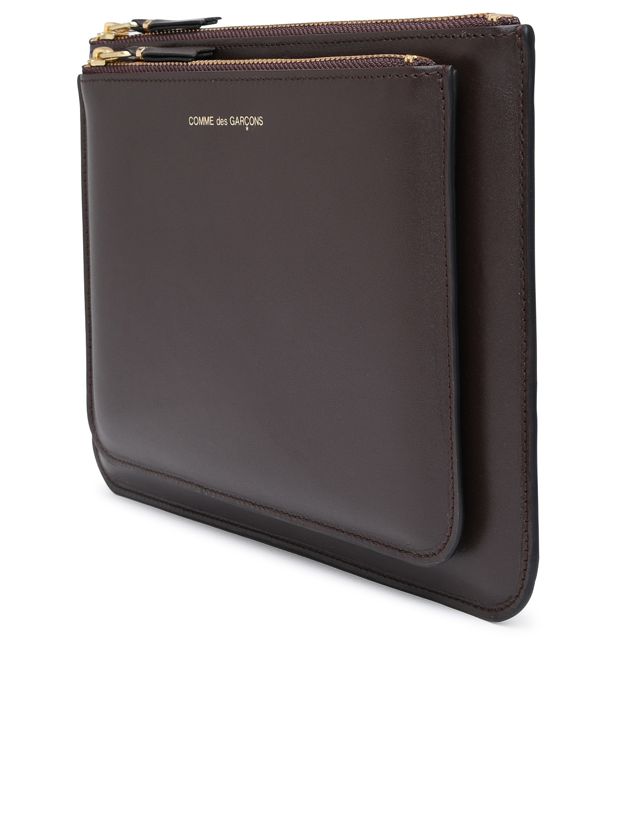 Brown leather bag SA5100OPBROWN (Comme Des Garçons Wallet / 財布・カードケース ) | Comme Des Garçons Wallet (コムデギャルソン ウォレット)(1)