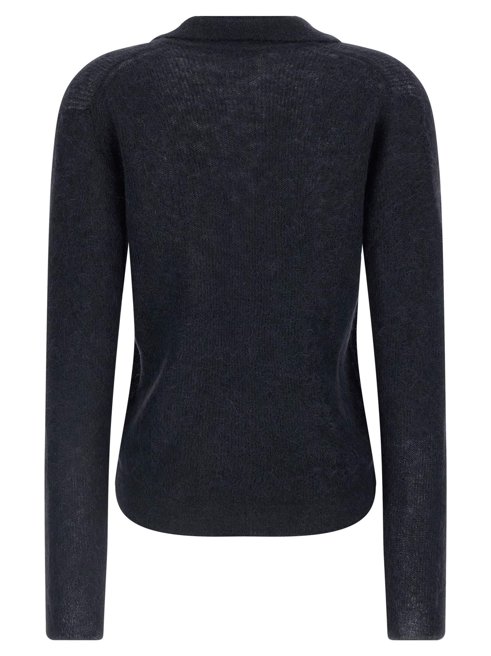 Tam yarn polo shirt A25AP05AKNAVY (AURALEE / ポロシャツ ) | AURALEE (オーラリー)(1)