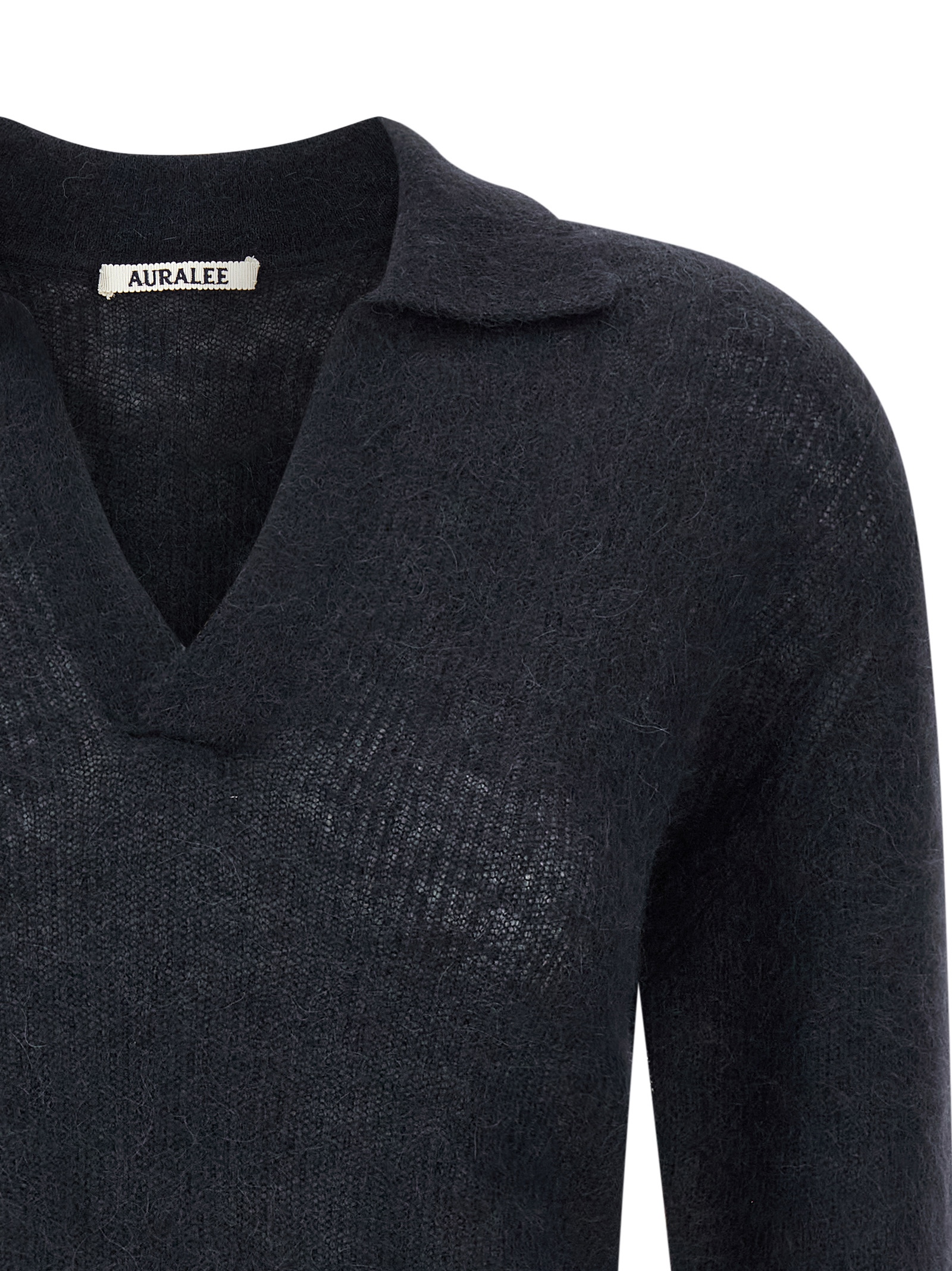 Tam yarn polo shirt A25AP05AKNAVY (AURALEE / ポロシャツ ) | AURALEE (オーラリー)(2)