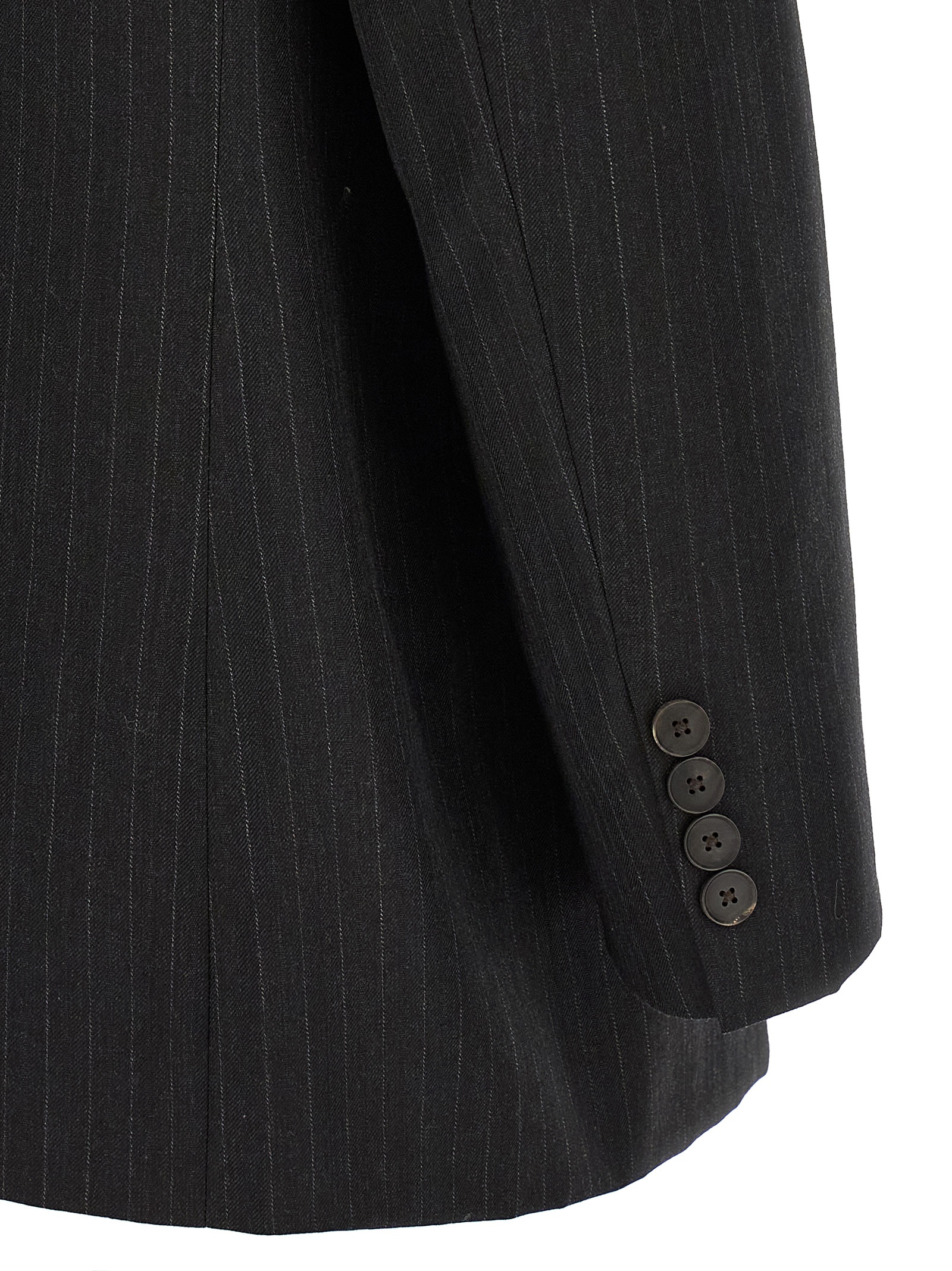 Pinstriped long blazer A25AJ04BSCHARCOALNAVYSTRIPE (AURALEE / ブレザー・ジャケット ) | AURALEE (オーラリー)(3)