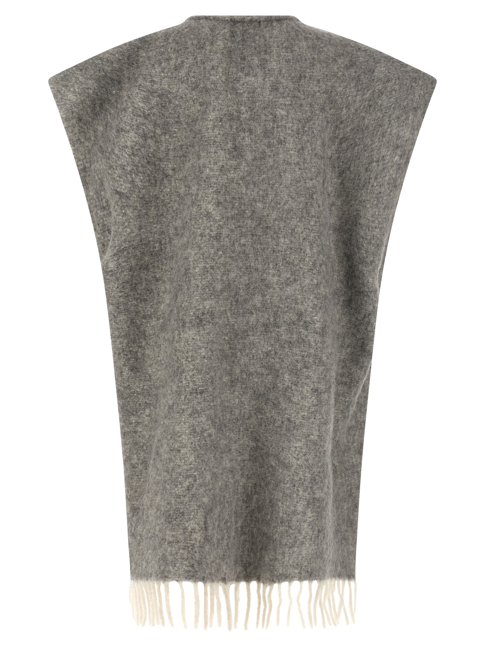 Bouclé yarn cape S31531C0CC663971 (PESERICO / ベスト ) | PESERICO (ペセリコ)(1)