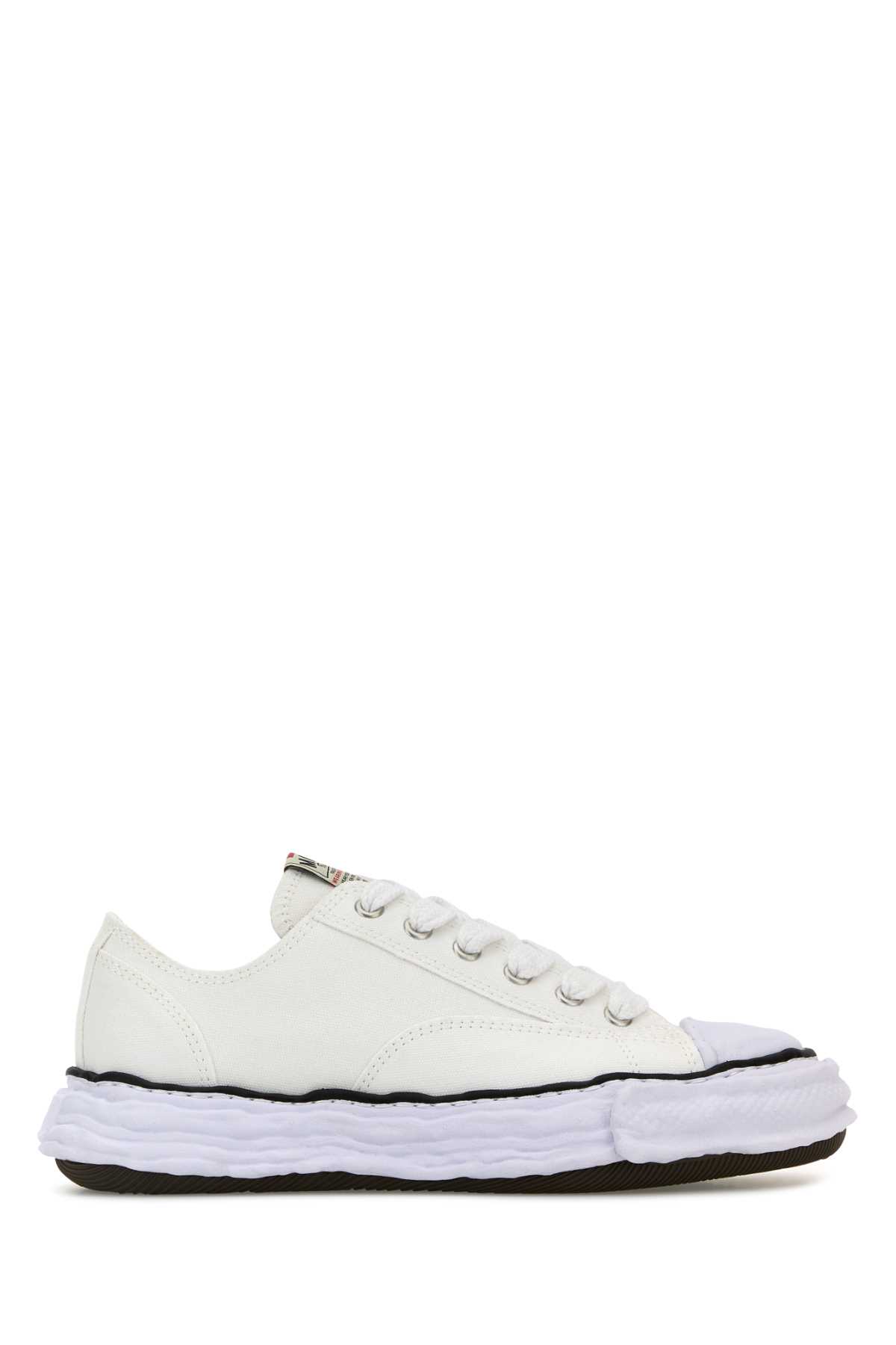 White canvas sneakers A11FW702WHITE (Maison Mihara Yasuhiro / スニーカー ) | Maison Mihara Yasuhiro (メゾン ミハラ ヤスヒロ)