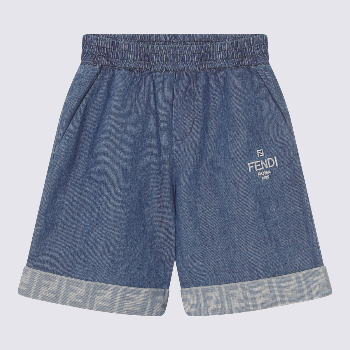 Fendi Shorts Blue JMF534ATRFF0QG0 (FENDI / ショートパンツ ) | FENDI (フェンディ)