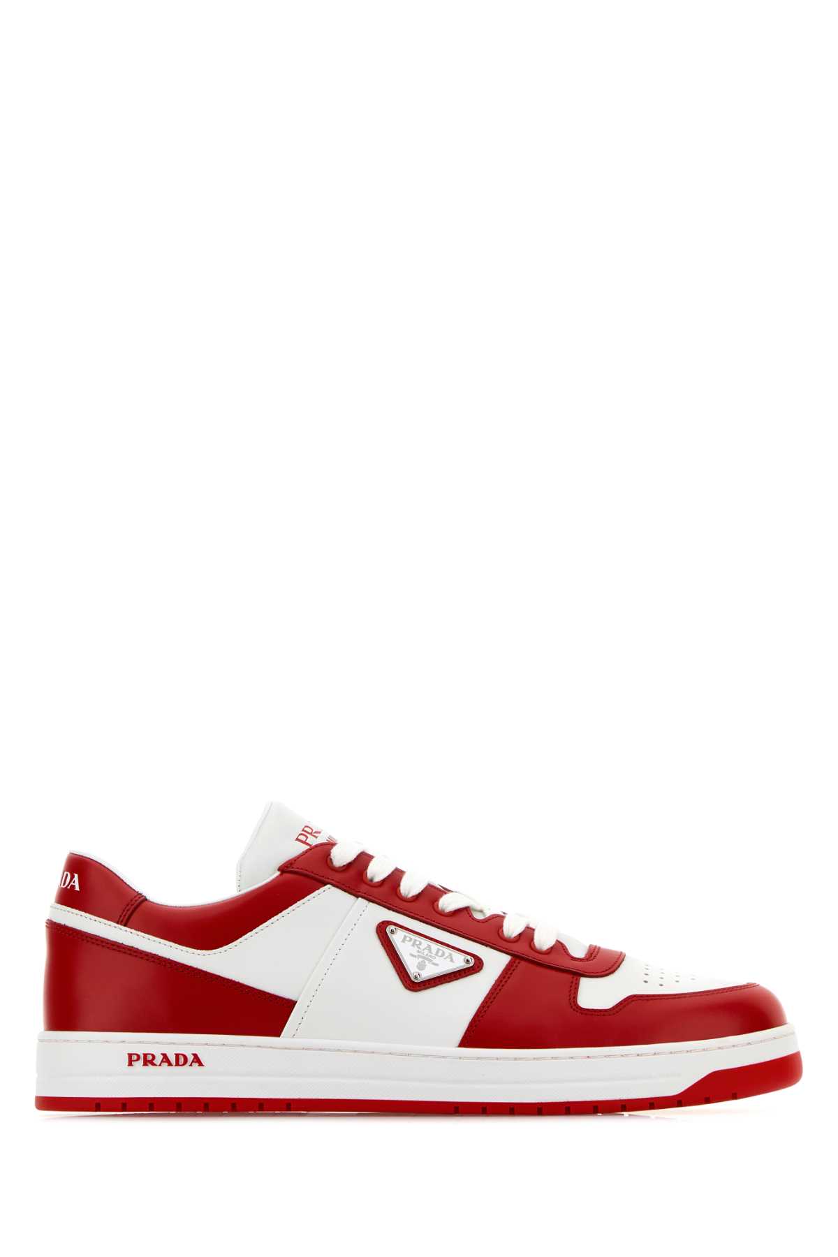 Two-tone leather Downtown sneakers 2EE364FD0013LKGF0O3N (Prada / スニーカー ) | Prada (プラダ)