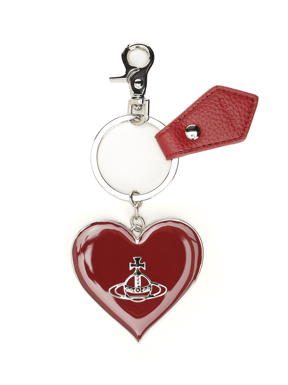 Mirror heart keychain 8203011WUOM0014H407 (Vivienne Westwood / キーリング・キーケース ) | Vivienne Westwood (ヴィヴィアン・ウェストウッド)