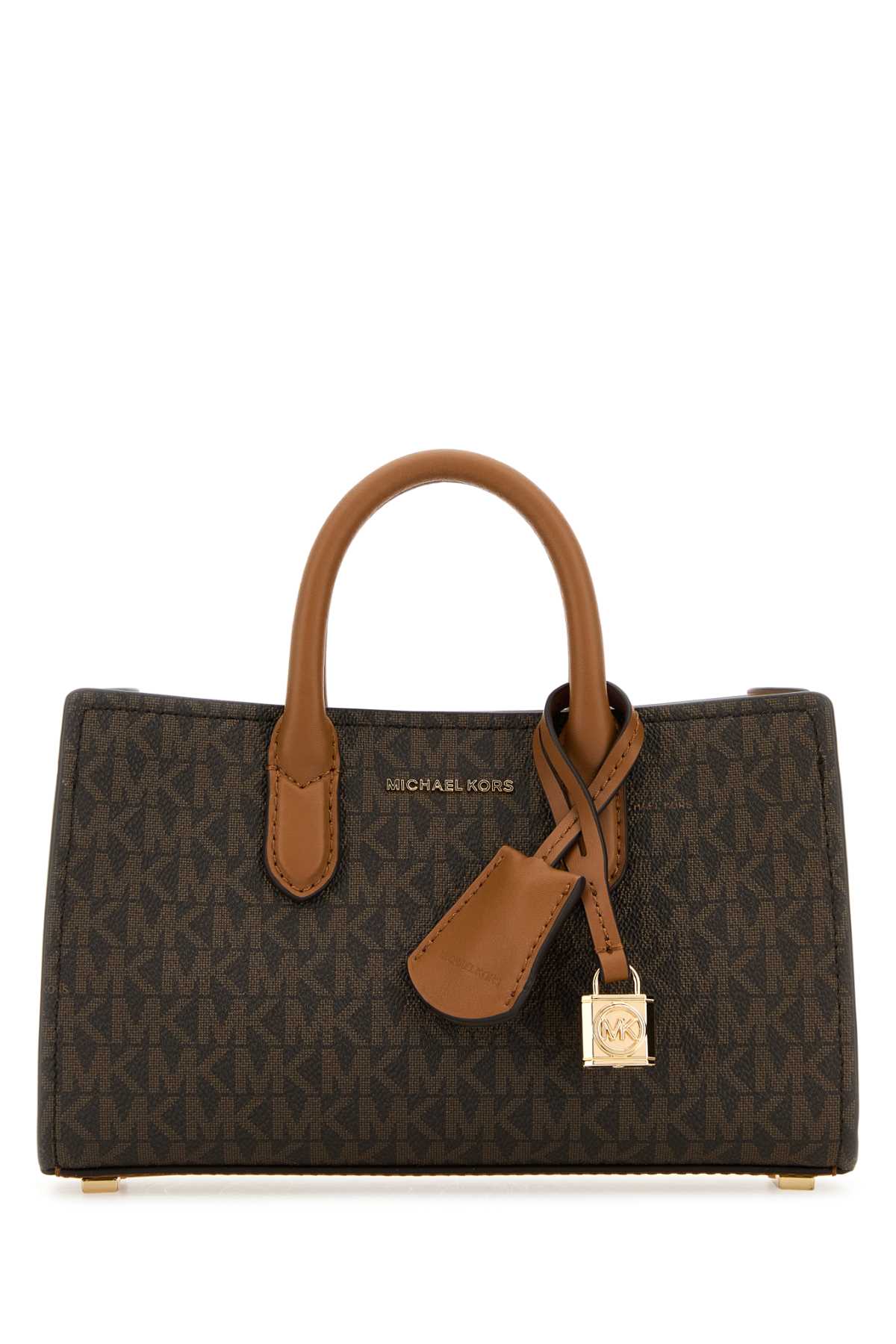 Printed canvas small Scarlett handbag 32F4GETC0BBRNACORN (MICHAEL MICHAEL KORS / ハンドバッグ・ショルダーバッグ ) | MICHAEL MICHAEL KORS (マイケル・マイケル・コース)