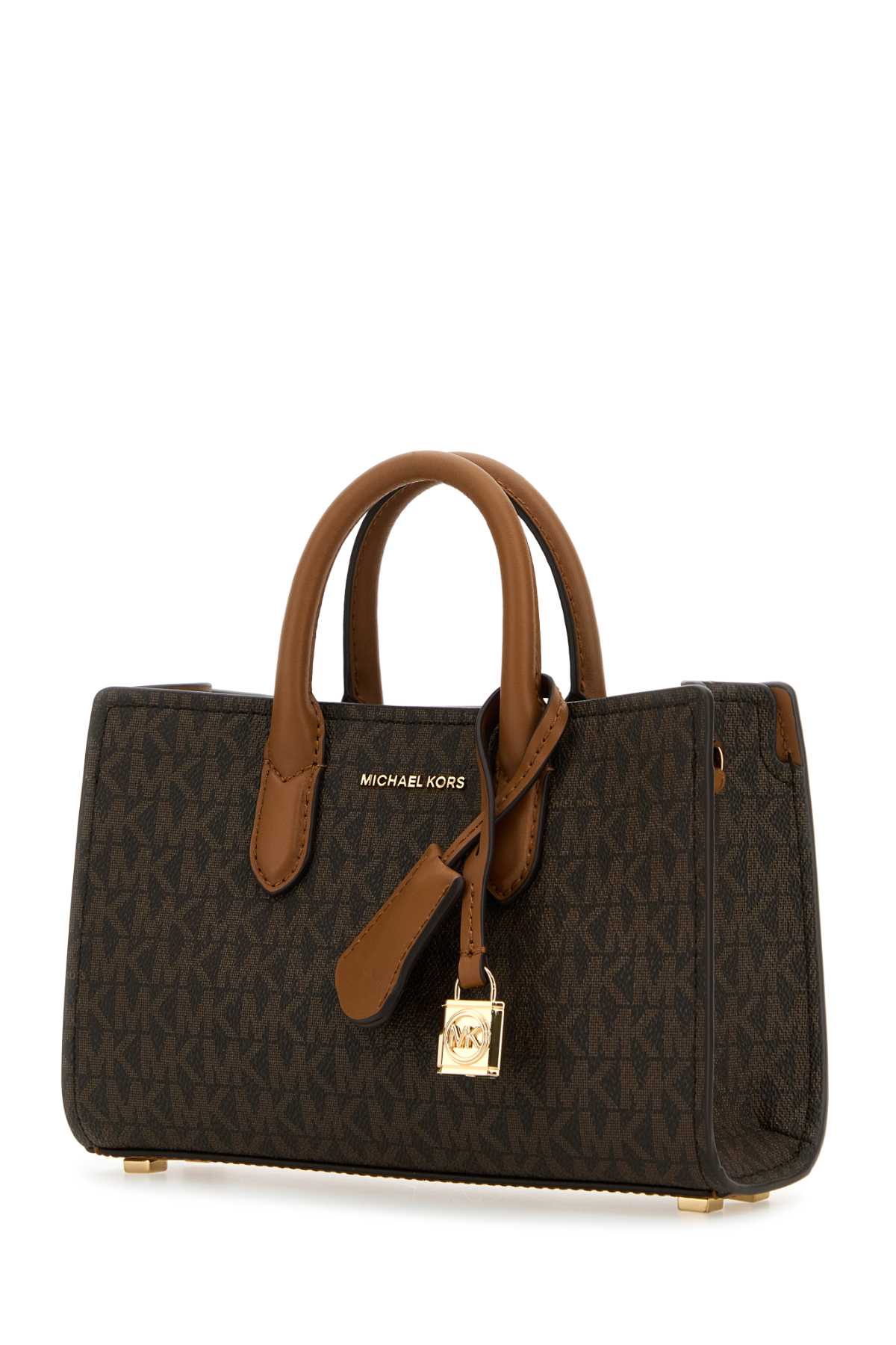 Printed canvas small Scarlett handbag 32F4GETC0BBRNACORN (MICHAEL MICHAEL KORS / ハンドバッグ・ショルダーバッグ ) | MICHAEL MICHAEL KORS (マイケル・マイケル・コース)(1)
