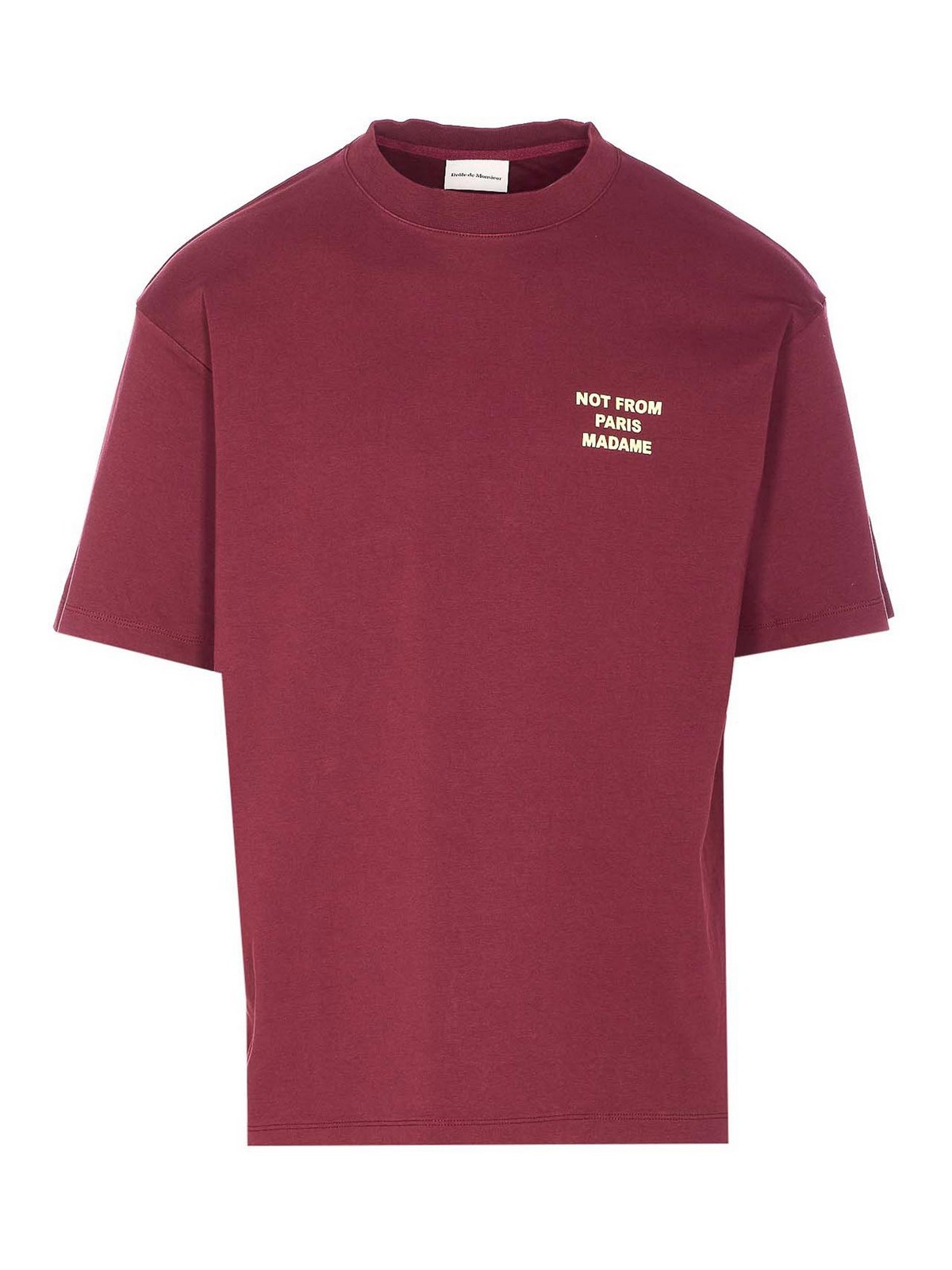 Le Slogan T-Shirt TS203CO002WN (Drôle De Monsieur / Tシャツ・カットソー ) | Drôle De Monsieur (ドロールドムッシュ)