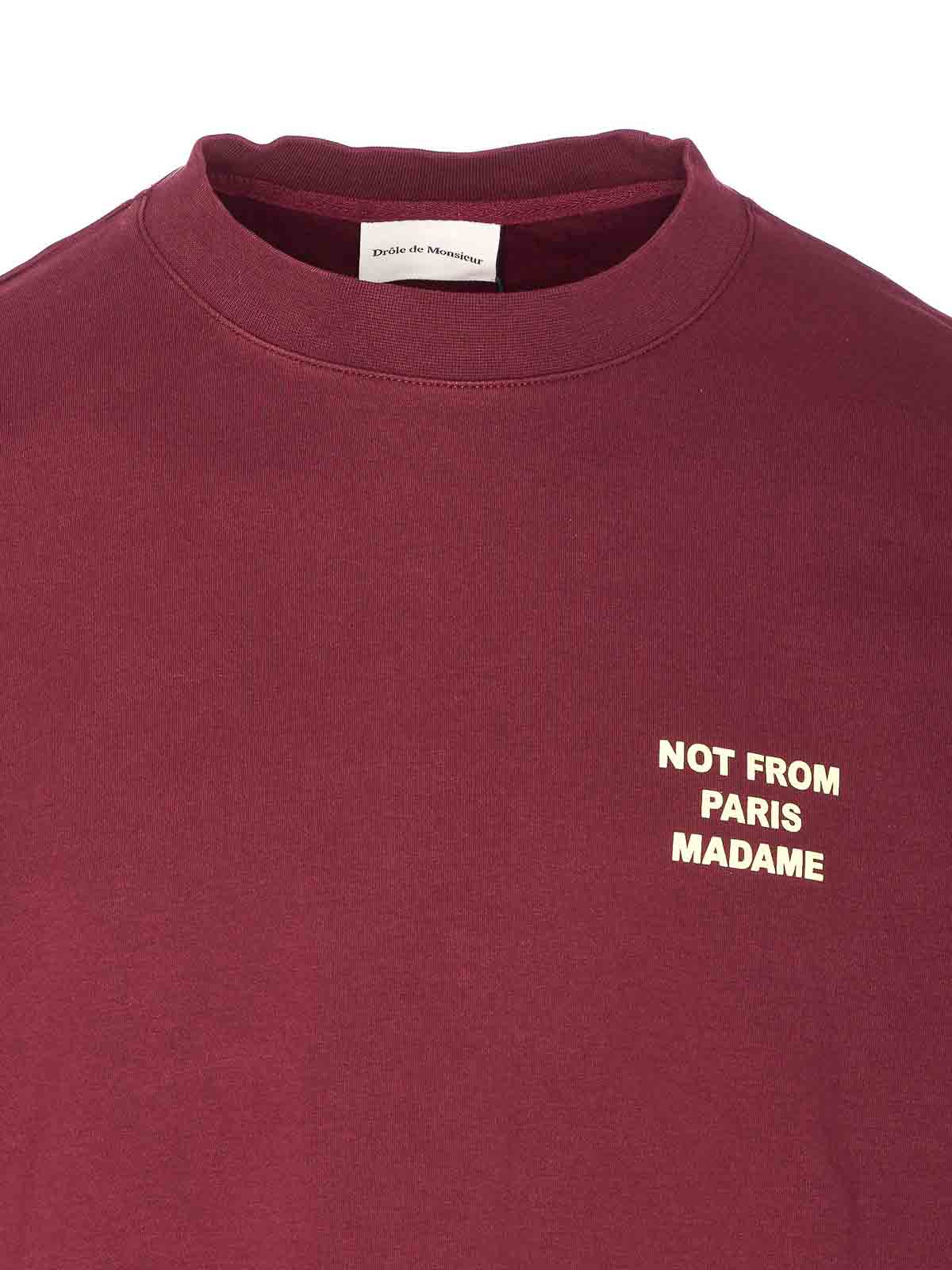 Le Slogan T-Shirt TS203CO002WN (Drôle De Monsieur / Tシャツ・カットソー ) | Drôle De Monsieur (ドロールドムッシュ)(3)