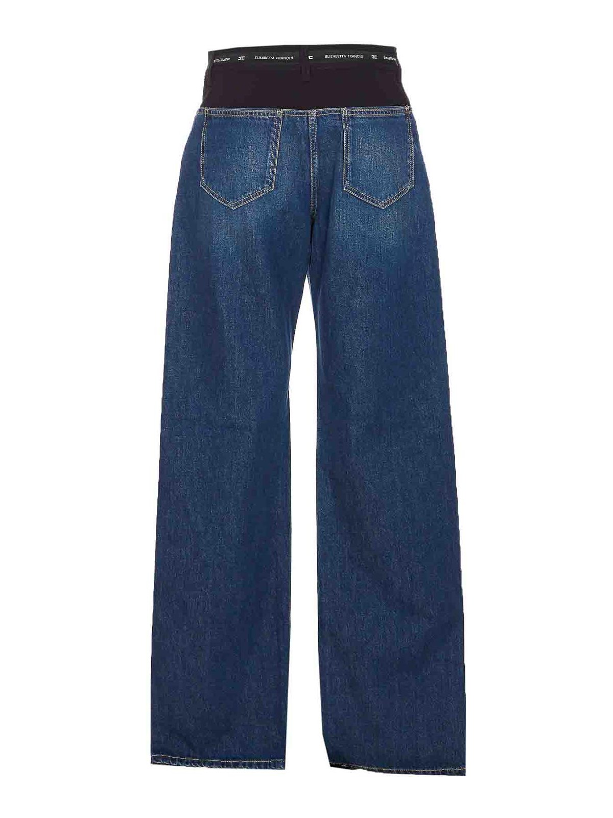 Elisabettafranchi Denim Jeans Zip PJ10N56E2EI1 (Elisabetta Franchi / ジーンズ ) | Elisabetta Franchi (エリザベッタ フランキ)(1)