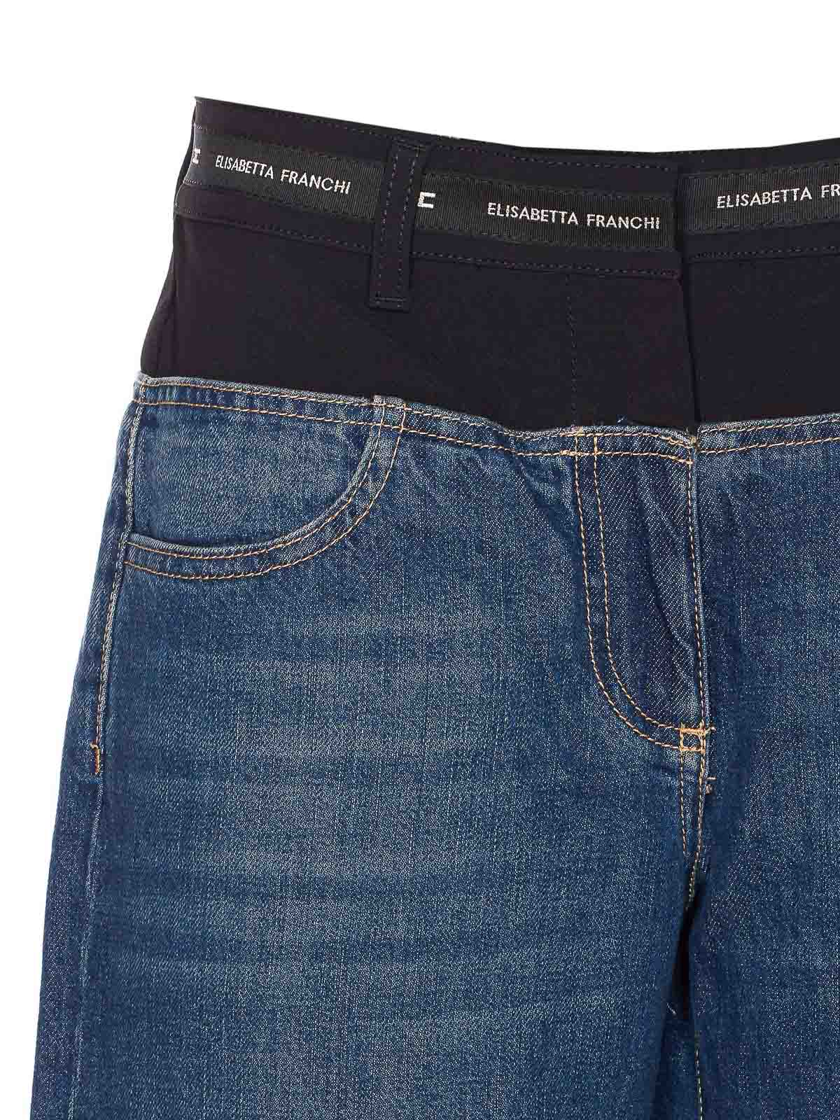 Elisabettafranchi Denim Jeans Zip PJ10N56E2EI1 (Elisabetta Franchi / ジーンズ ) | Elisabetta Franchi (エリザベッタ フランキ)(3)