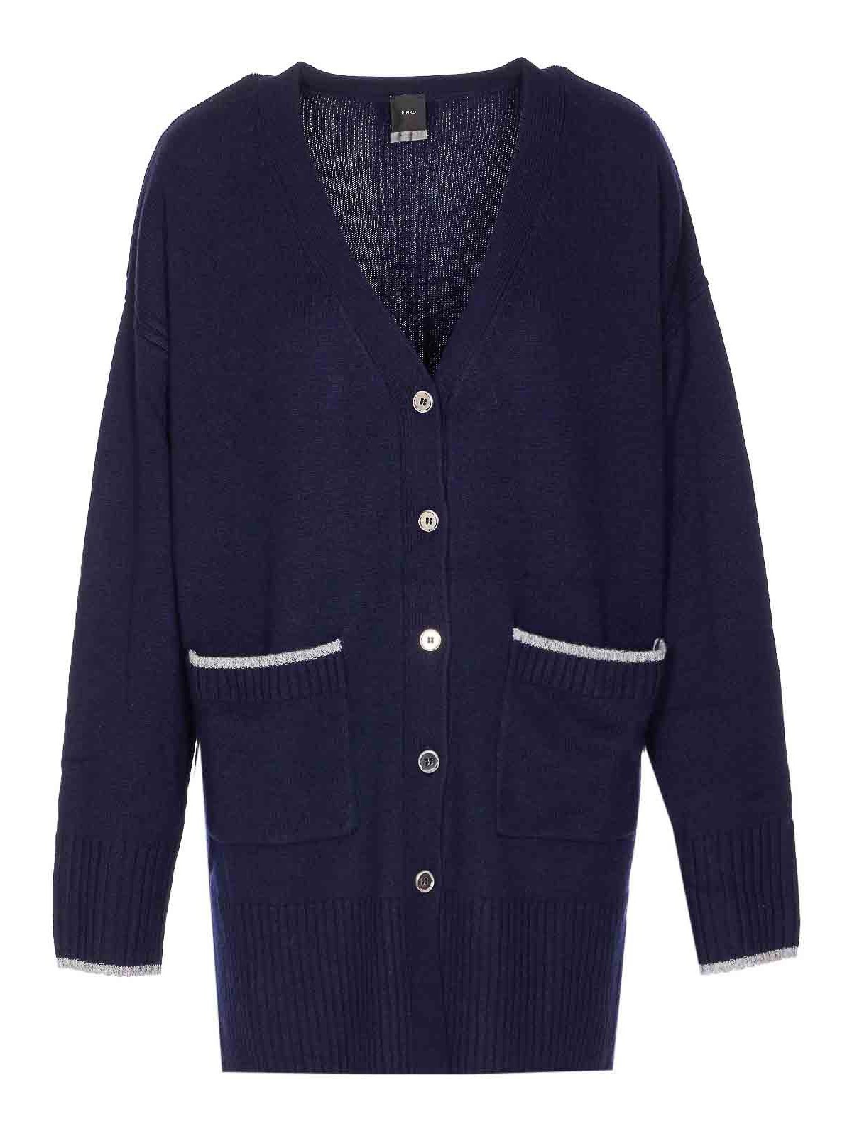 Blue Tsmania Cardigan 105451A2Q9G83 (PINKO / ニット・セーター・カーディガン ) | PINKO (ピンコ)