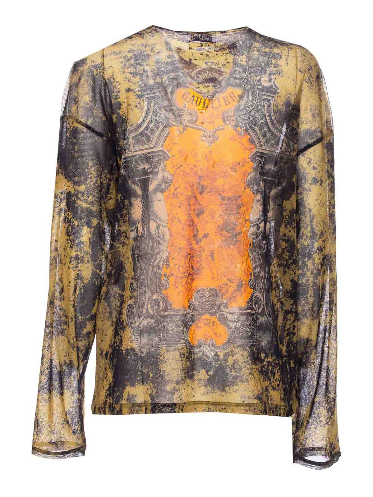 Black Khaki Long Sleeves Top TO340M006P004115 (Jean Paul GAULTIER / Tシャツ・カットソー ) | Jean Paul GAULTIER (ジャンポール ゴルチエ)(1)