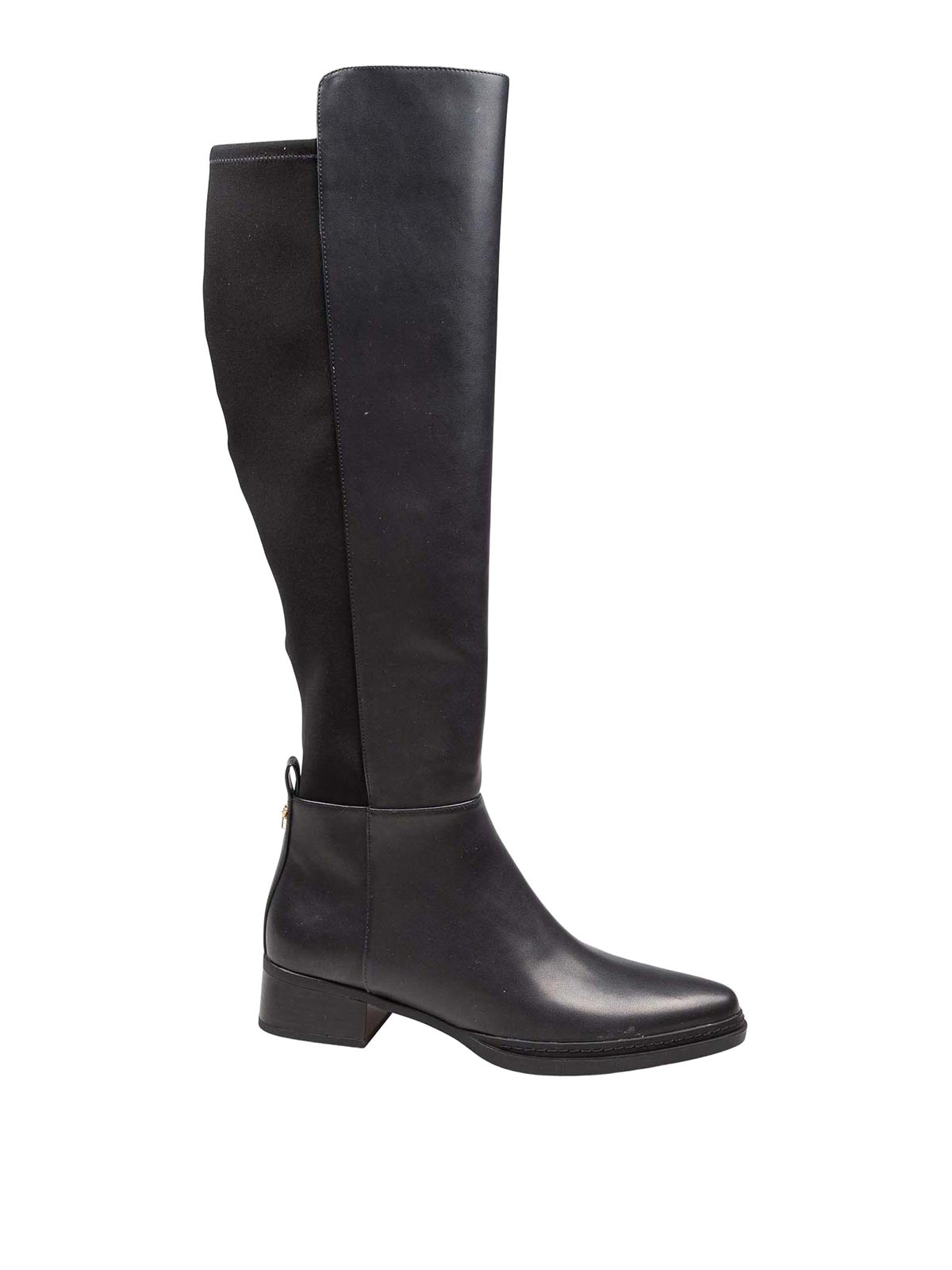 Lex boot in black leather 40F5LXMB5L001 (MICHAEL KORS / ブーツ ) | MICHAEL KORS (マイケル・コース)
