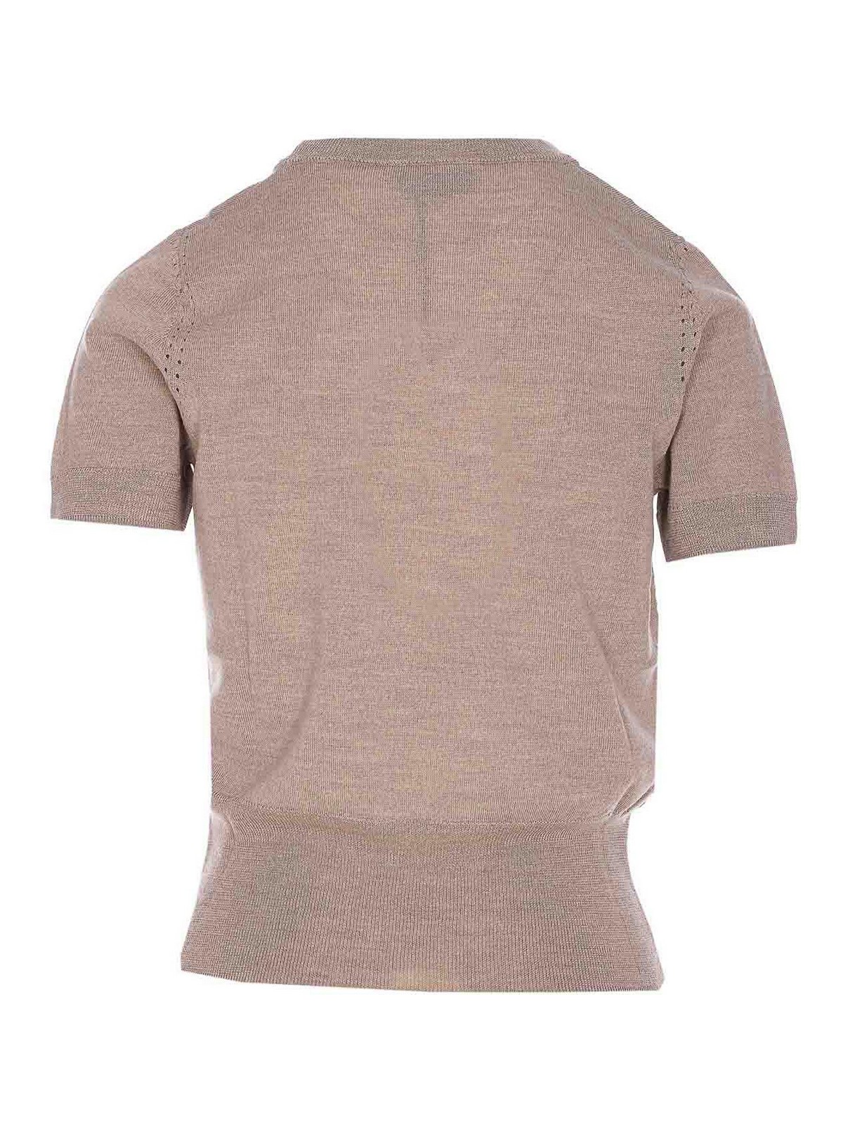 Short Sleeves Sweater CF5040MA82O02158 (LIU•JO / ニット・セーター・カーディガン ) | LIU•JO (リュー・ジョー)(1)