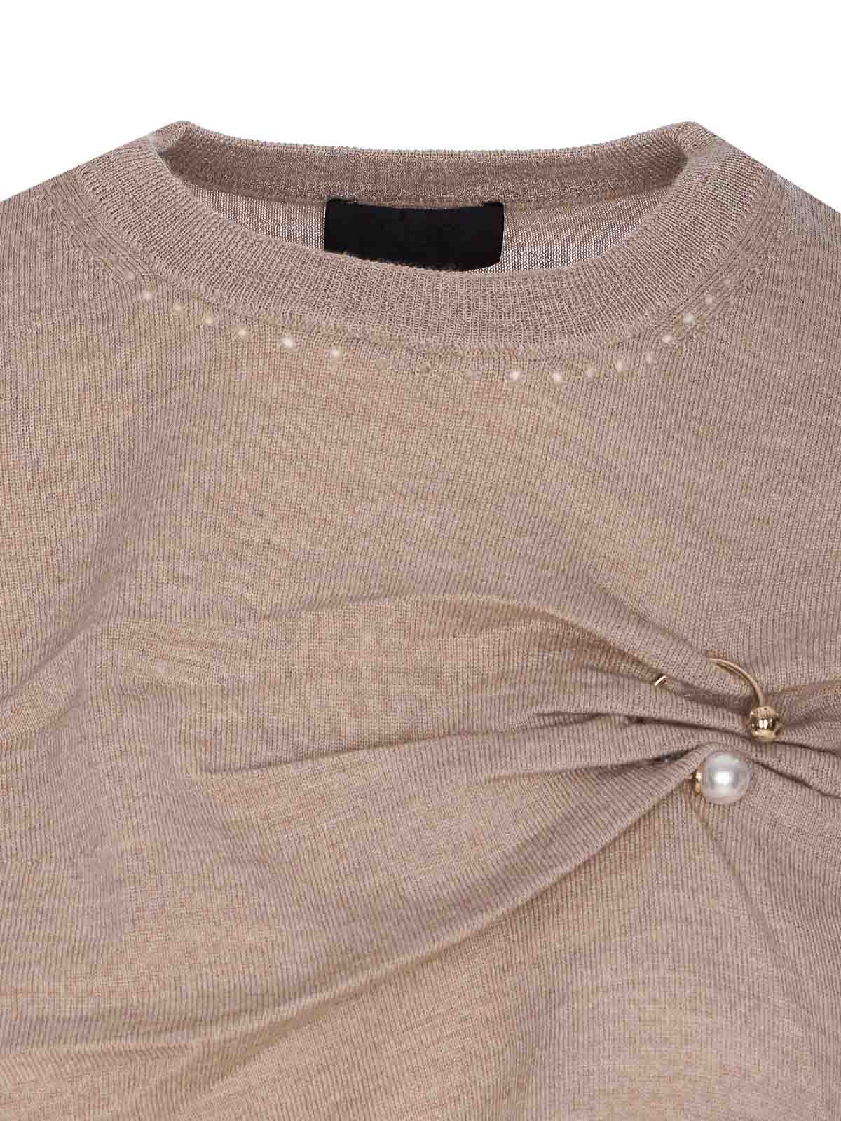 Short Sleeves Sweater CF5040MA82O02158 (LIU•JO / ニット・セーター・カーディガン ) | LIU•JO (リュー・ジョー)(3)