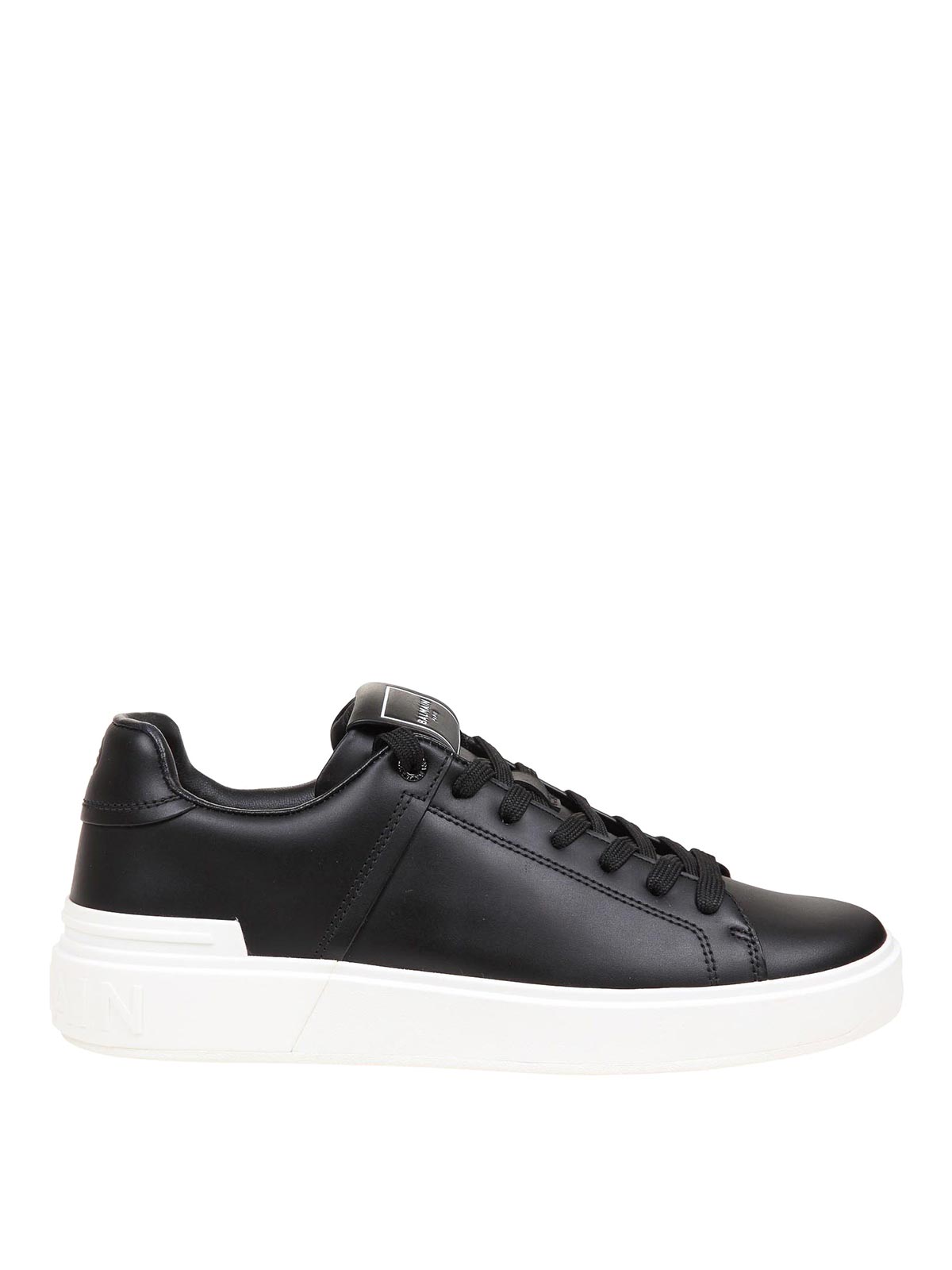 Balmain Sneakers B Cout in black calfskin FN1VI690LVTREAB (Balmain / スニーカー ) | Balmain (バルマン)