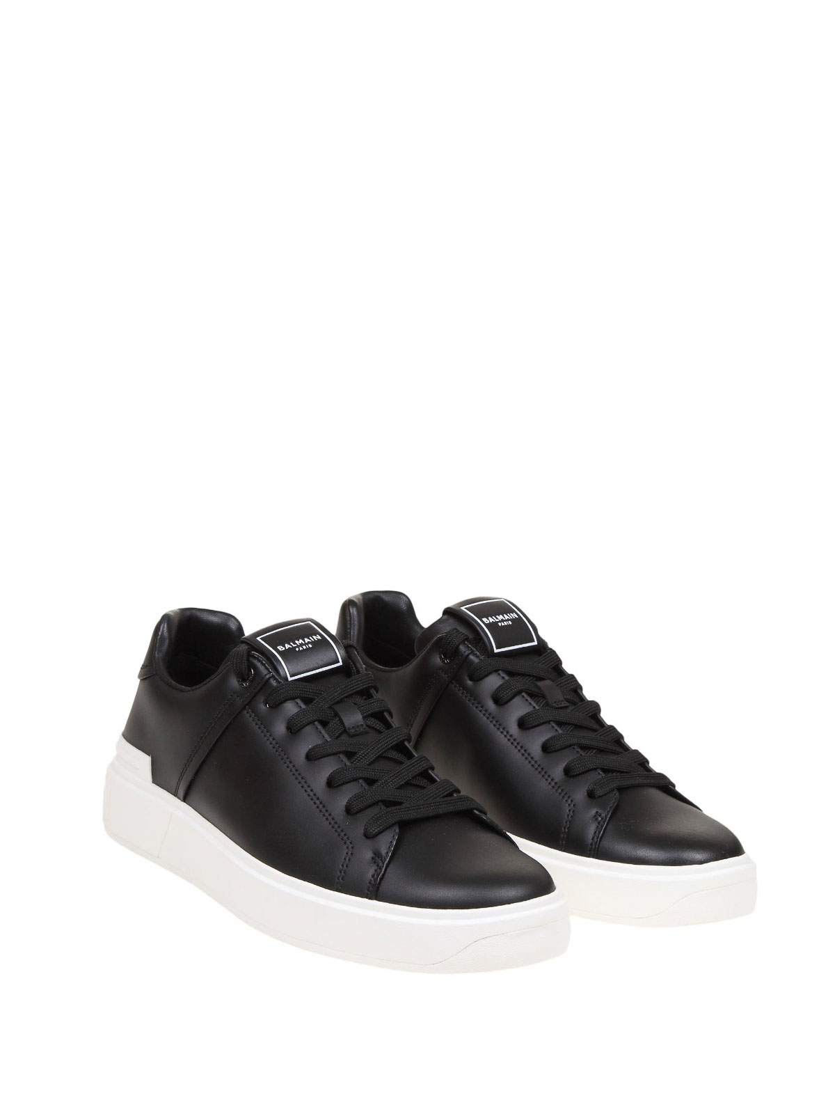 Balmain Sneakers B Cout in black calfskin FN1VI690LVTREAB (Balmain / スニーカー ) | Balmain (バルマン)(1)