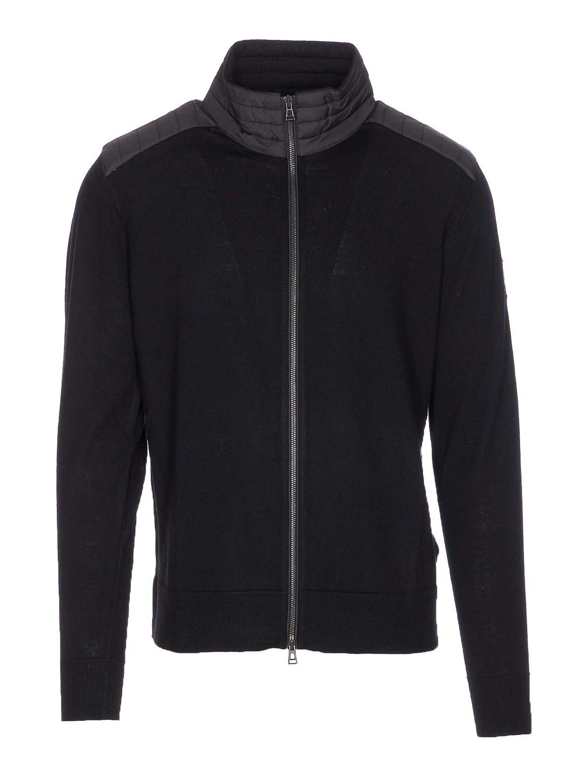 Black Kelby Zip Cardigan 105598BLACK (BELSTAFF / ニット・セーター・カーディガン ) | BELSTAFF (ベルスタッフ)