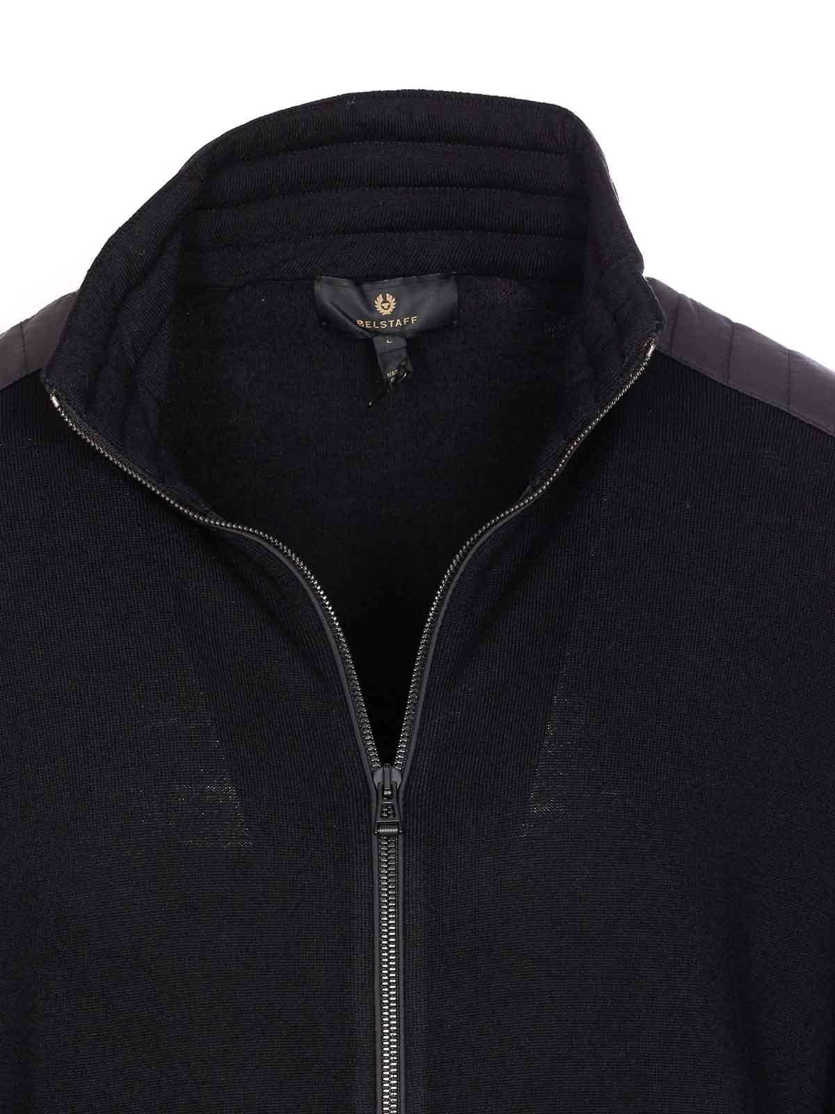 Black Kelby Zip Cardigan 105598BLACK (BELSTAFF / ニット・セーター・カーディガン ) | BELSTAFF (ベルスタッフ)(3)