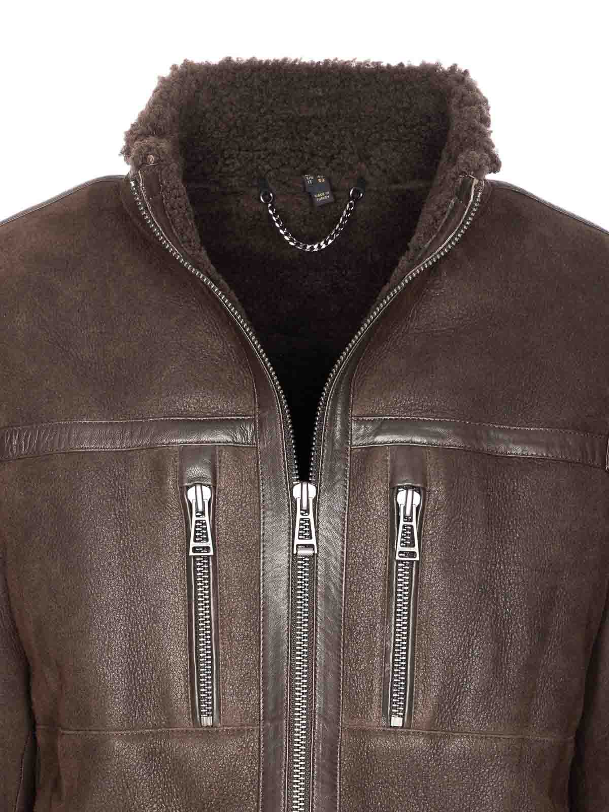 Brown Tundra Jacket 104592MJBN (BELSTAFF / レザー&ファージャケット・コート ) | BELSTAFF (ベルスタッフ)(3)