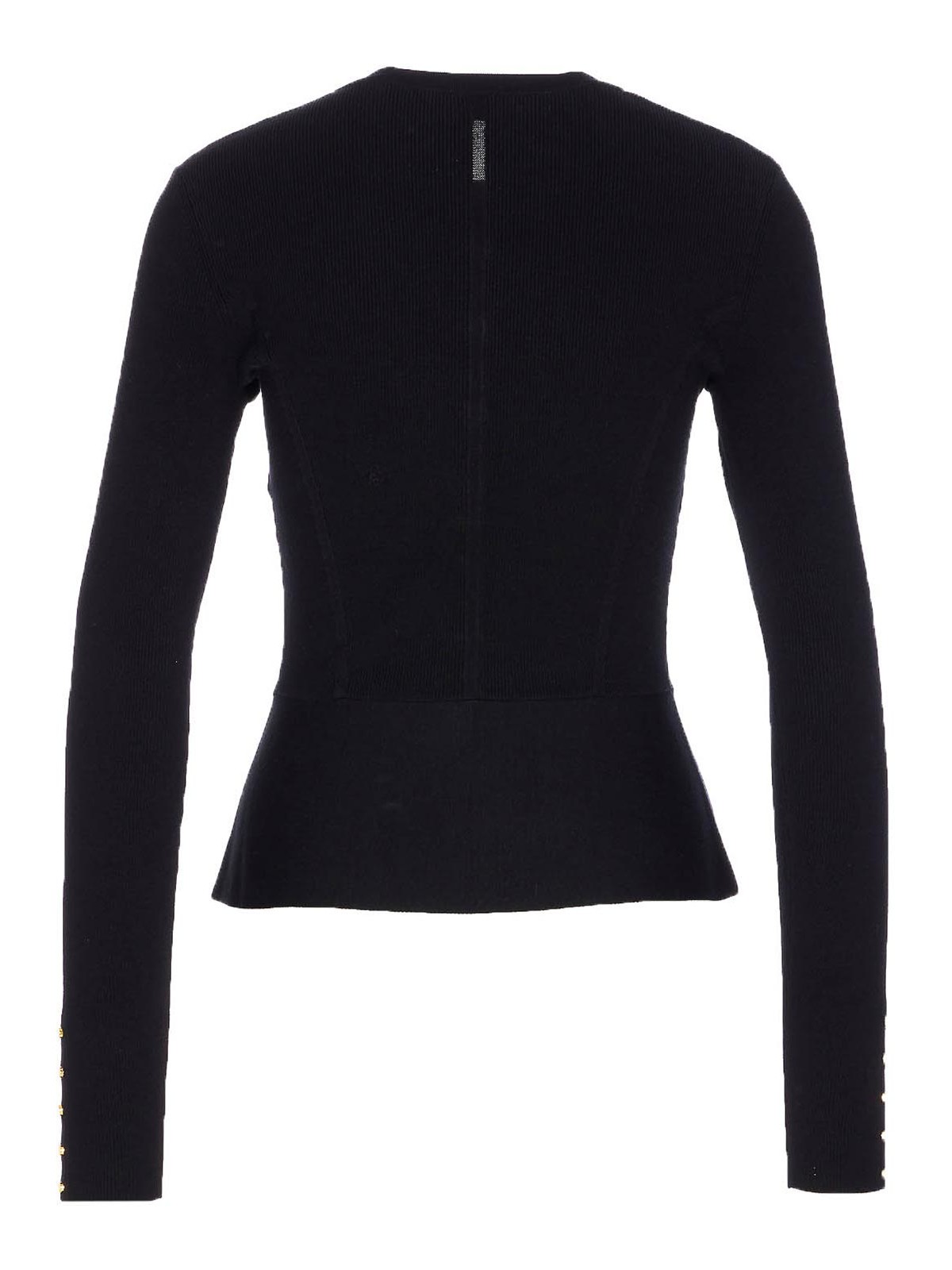 Black Cardigan Buttons Closure MK49S57E2110 (Elisabetta Franchi / ニット・セーター・カーディガン ) | Elisabetta Franchi (エリザベッタ フランキ)(1)