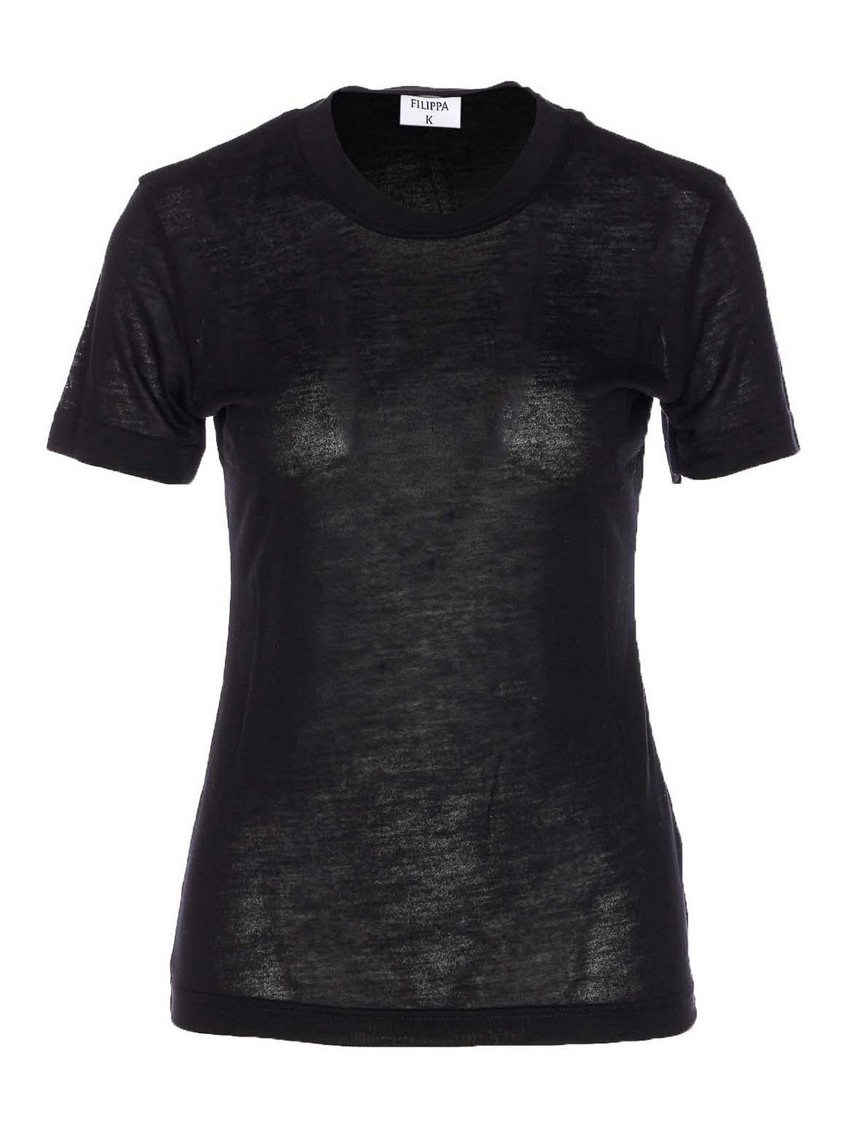 Black Cashmere T-Shirt 317421433 (FILIPPA K / Tシャツ・カットソー ) | FILIPPA K (フィリッパ コー)