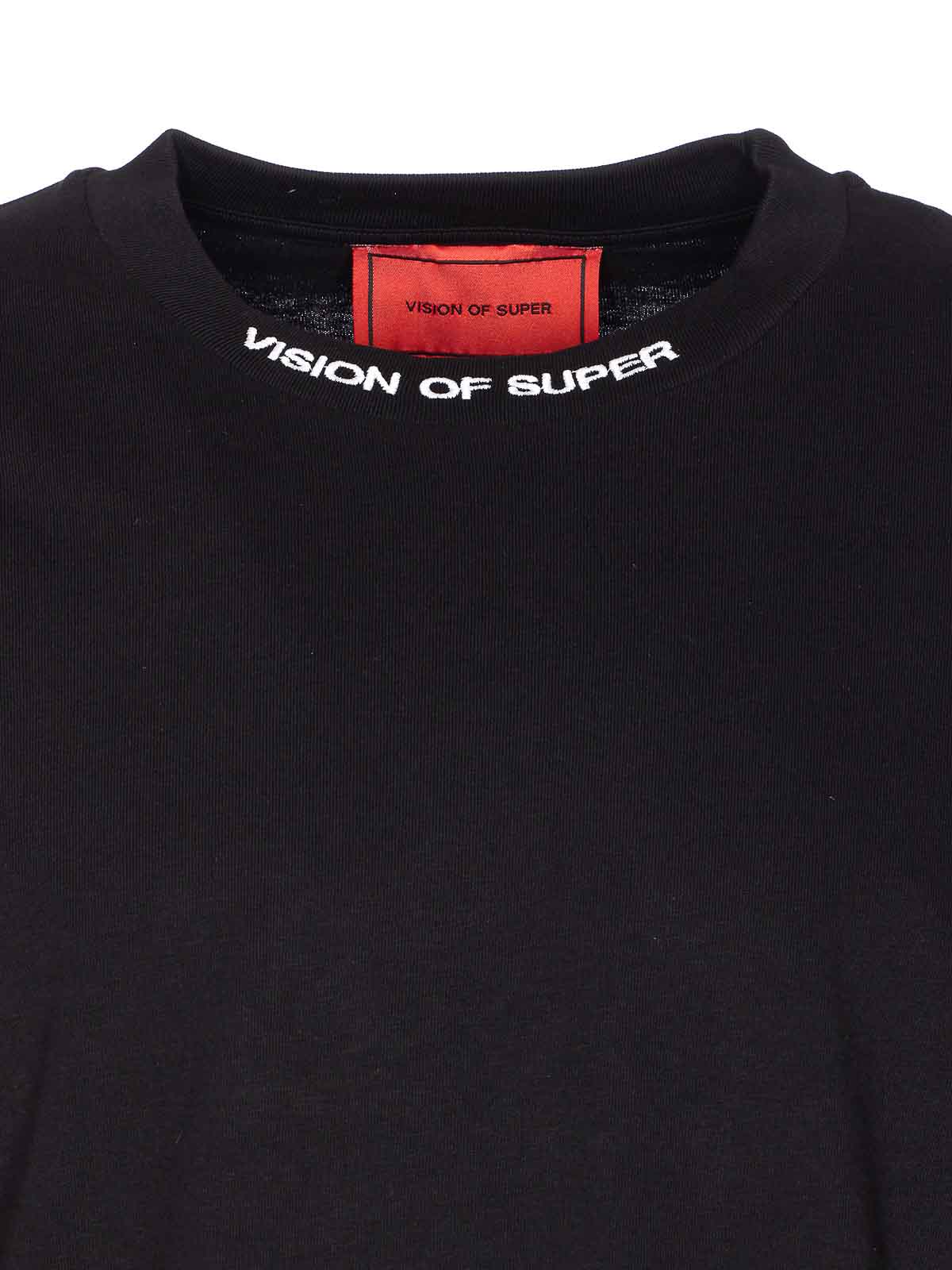 Flames Logo T-Shirt VS024TEBLACKRED (VISION OF SUPER / Tシャツ・カットソー ) | VISION OF SUPER (ヴィジョンオブスーパー)(3)