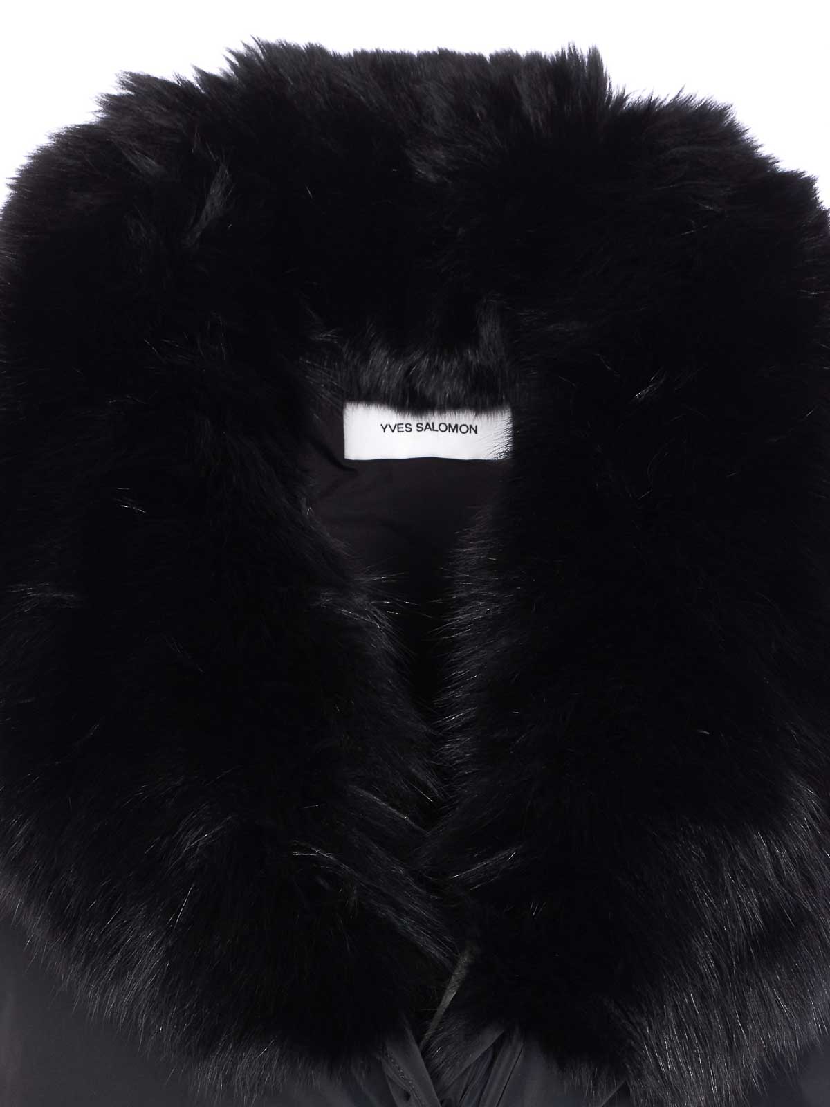 Black Padded Vest Frontal Buttons Closure 26WAG01675DOTMC99 (YVES SALOMON / ベスト ) | YVES SALOMON (イヴ サロモン)(3)