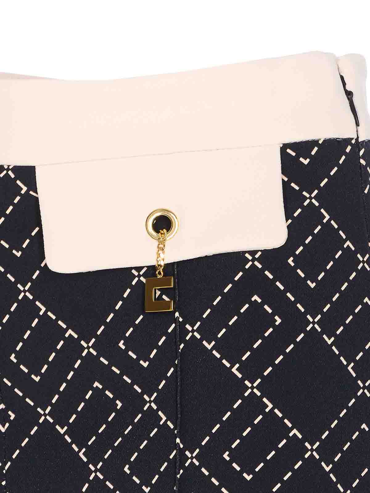 Logo Shorts SHS0156E2EF3 (Elisabetta Franchi / ショートパンツ ) | Elisabetta Franchi (エリザベッタ フランキ)(2)