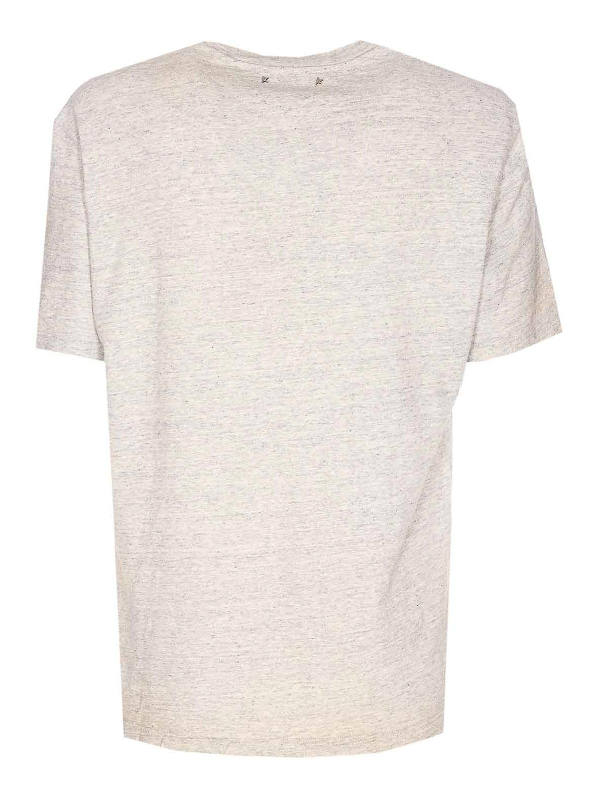 Grey Regular T-Shirt GMP01220P00214560255 (Golden Goose / Tシャツ・カットソー ) | Golden Goose (ゴールデングース)(1)
